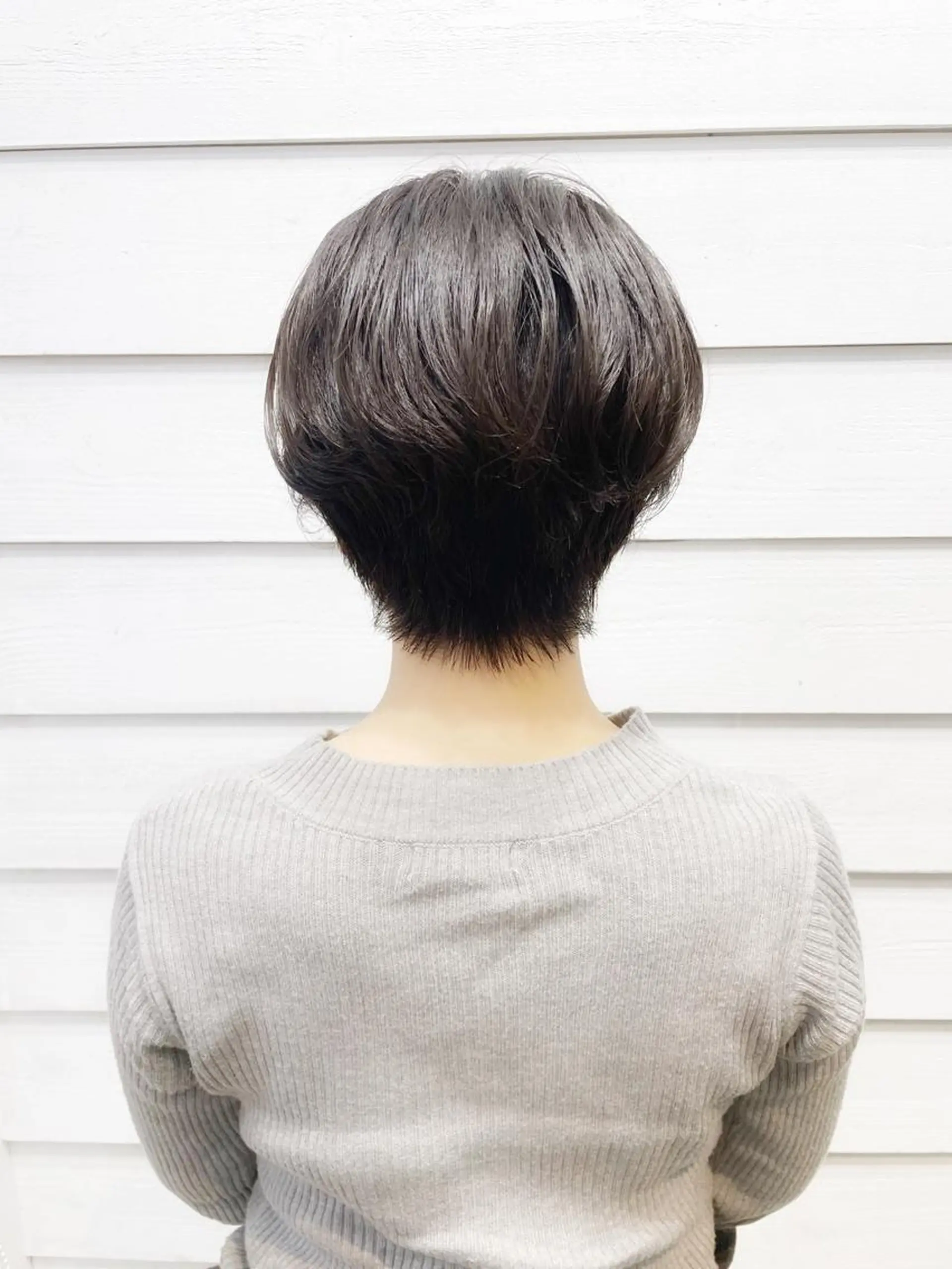 ショート ショートボブ ハンサムショート ボブ くせ毛 ショートヘア カット newline銀座所属・🍀🍀🍀 金子涼🍀🍀🍀のヘアスタイル