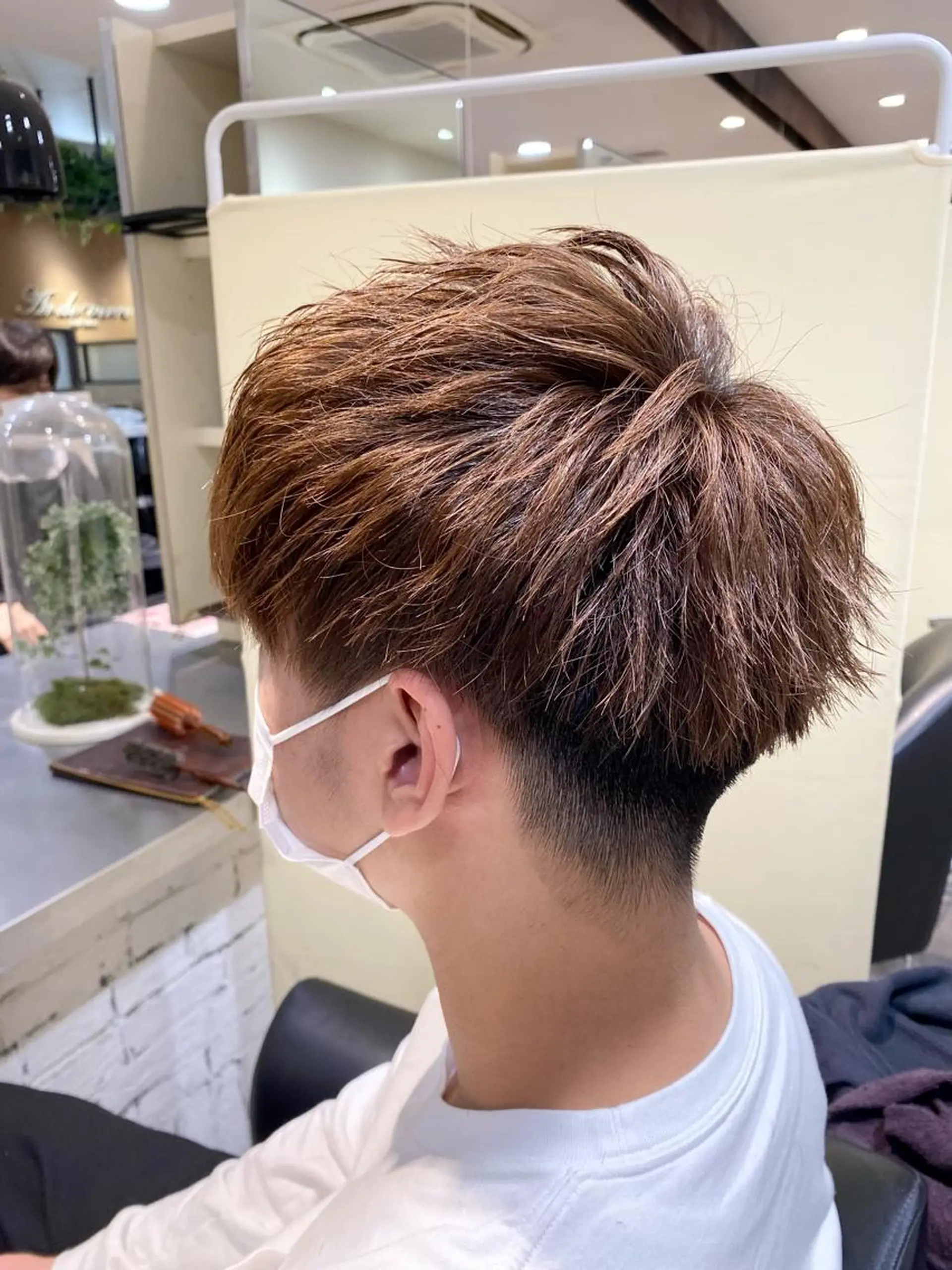 メンズ link by vise所属・前田 輝のヘアスタイル