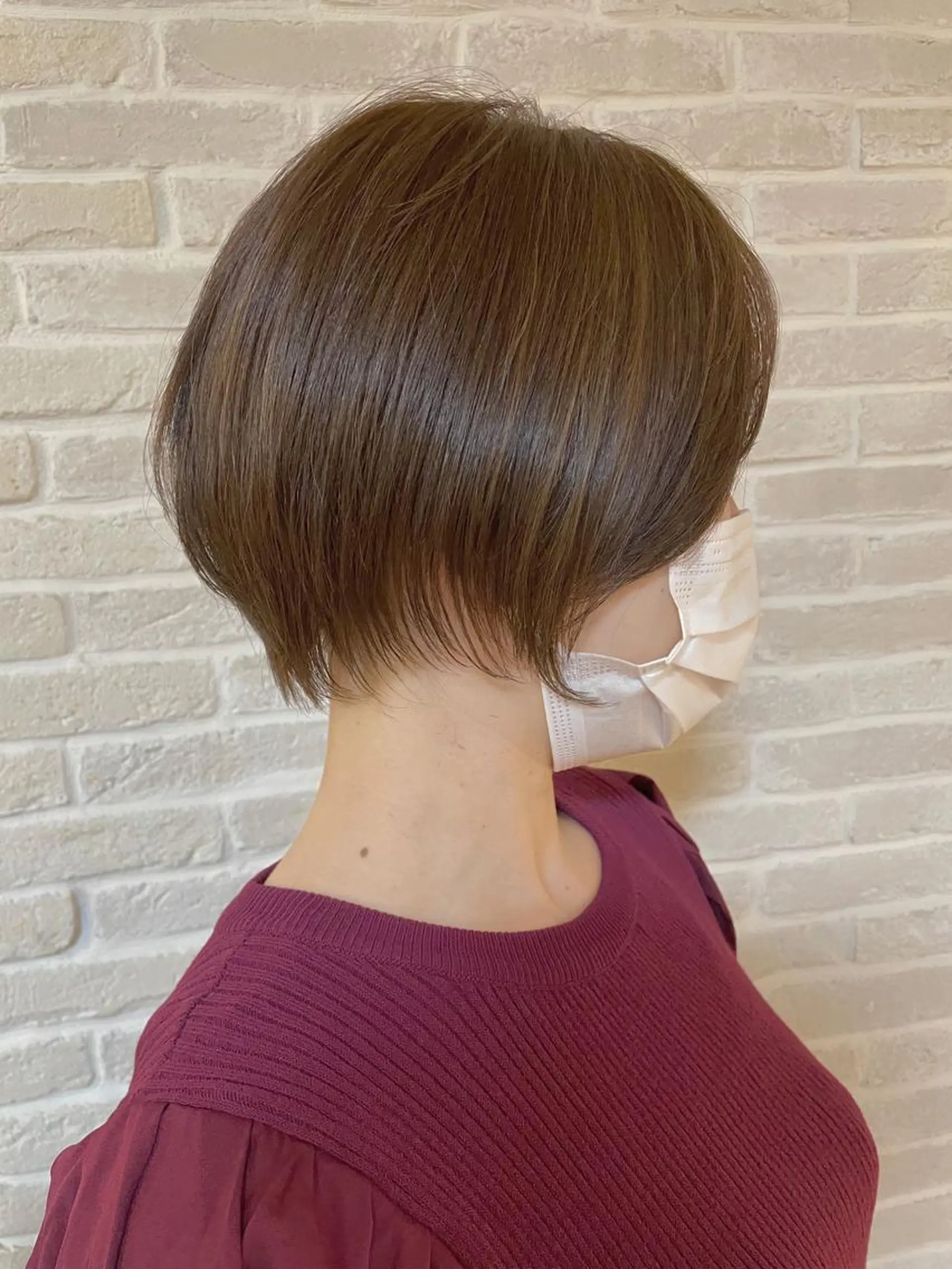 ショート カラー hair salon Ranun髪質改善のヘアスタイル