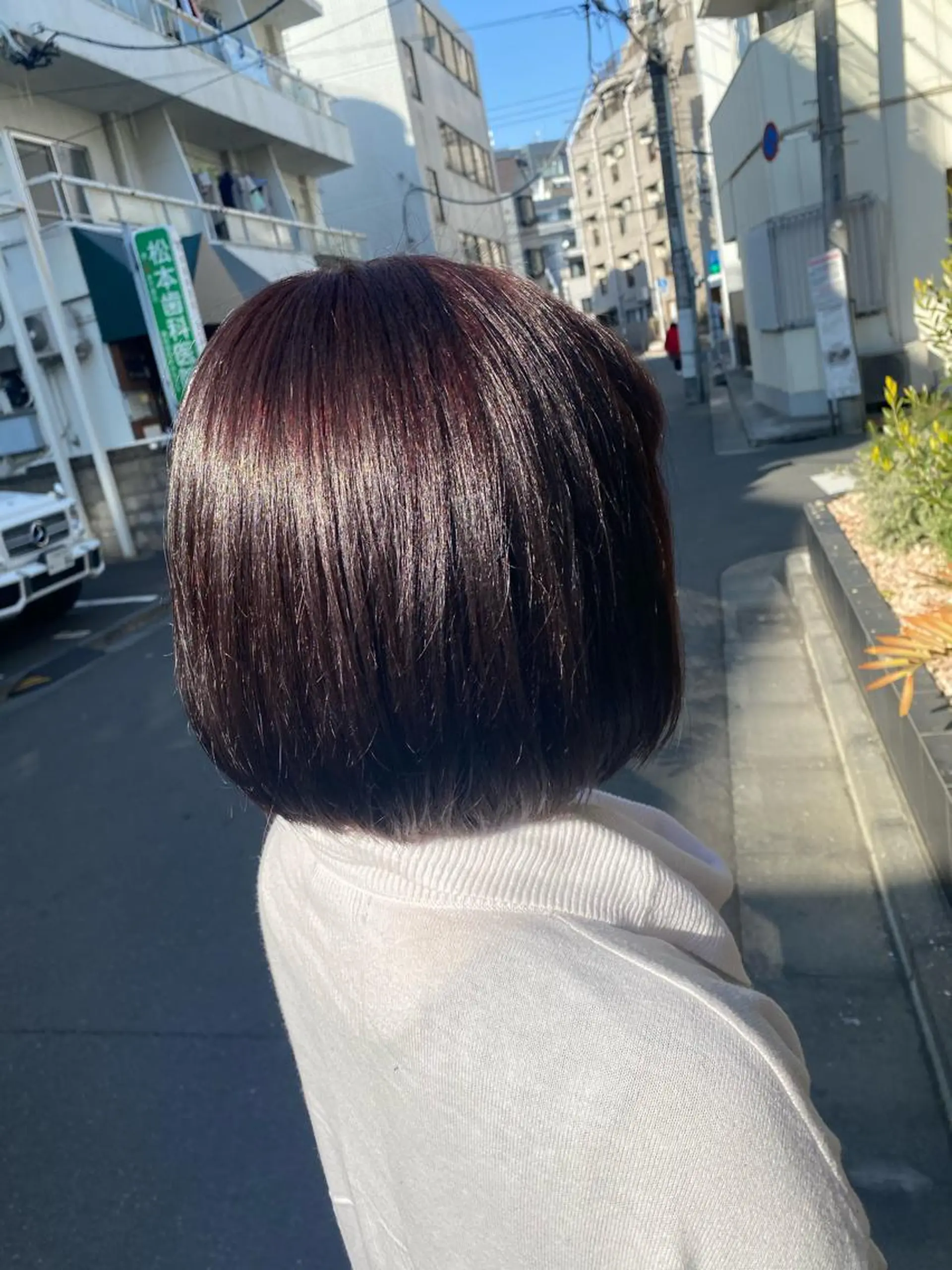 ショート カラー ヘアカラー Sia中野新橋 田中 優莉乃のヘアスタイル