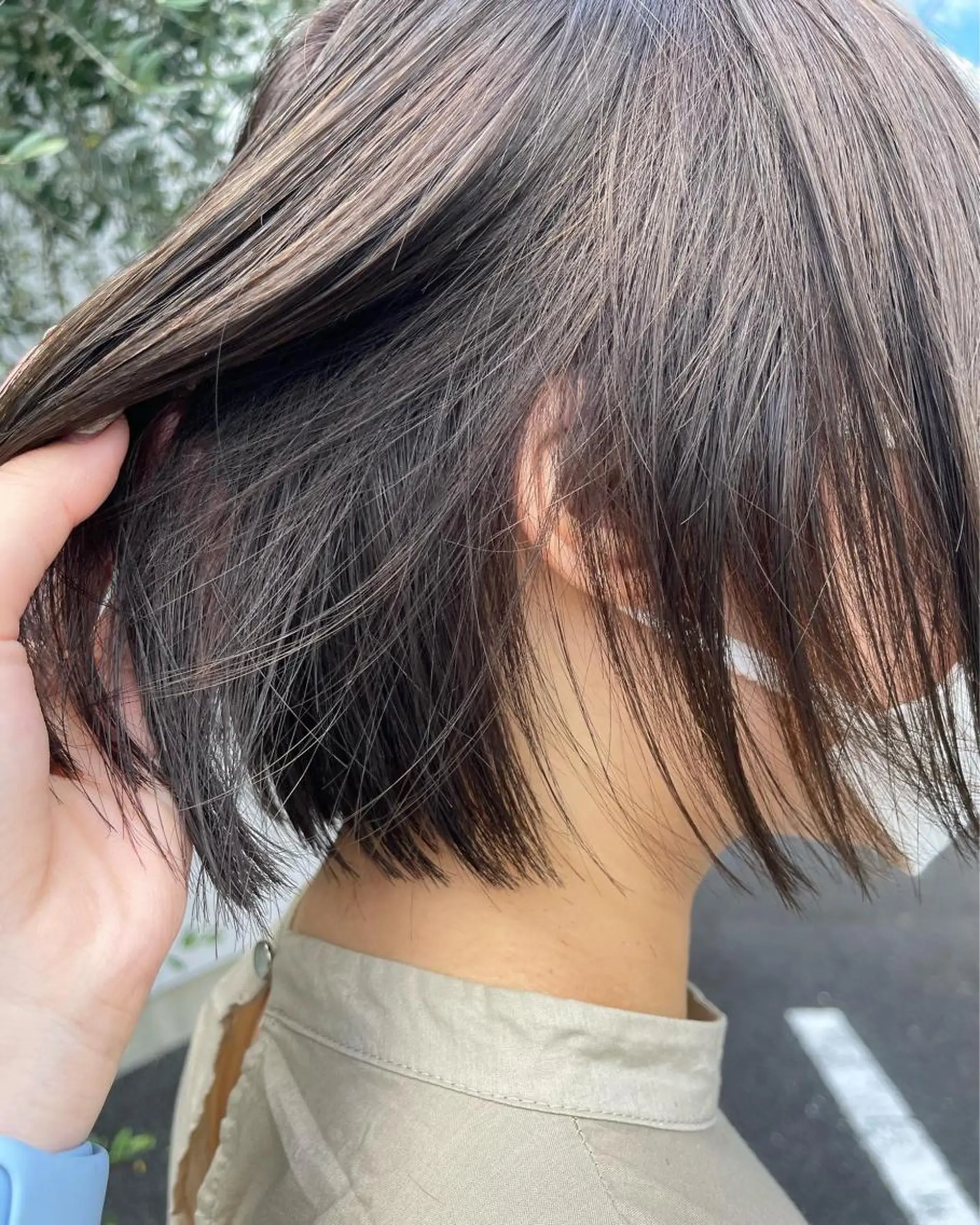 ミディアム カット ヘアカラー トリートメント CEEK /NO.4所属・梶原 真帆のヘアスタイル