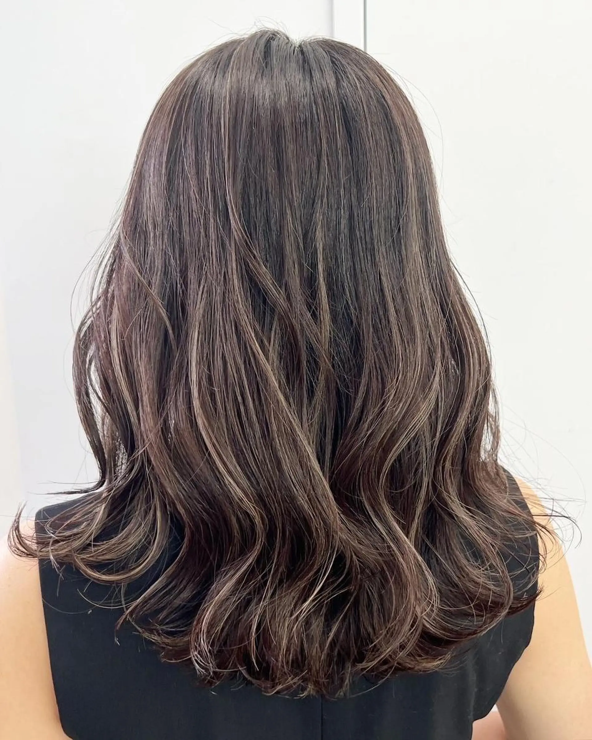 セミロング カット ヘアカラー トリートメント 【公式】amble luxe池袋東口🩷のヘアスタイル