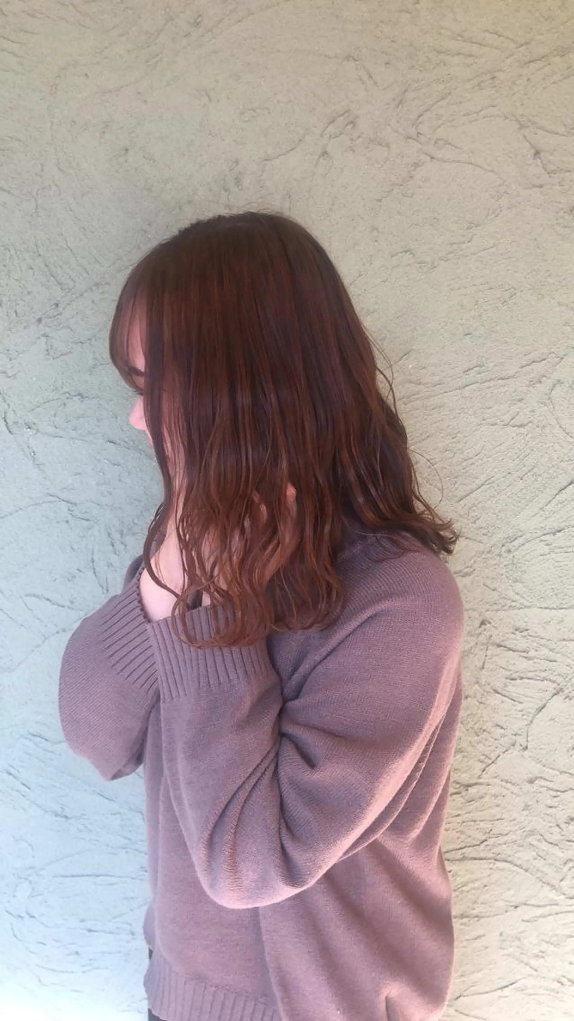 セミロング カラー ヘッドスパ merc. 福田茜のヘアスタイル