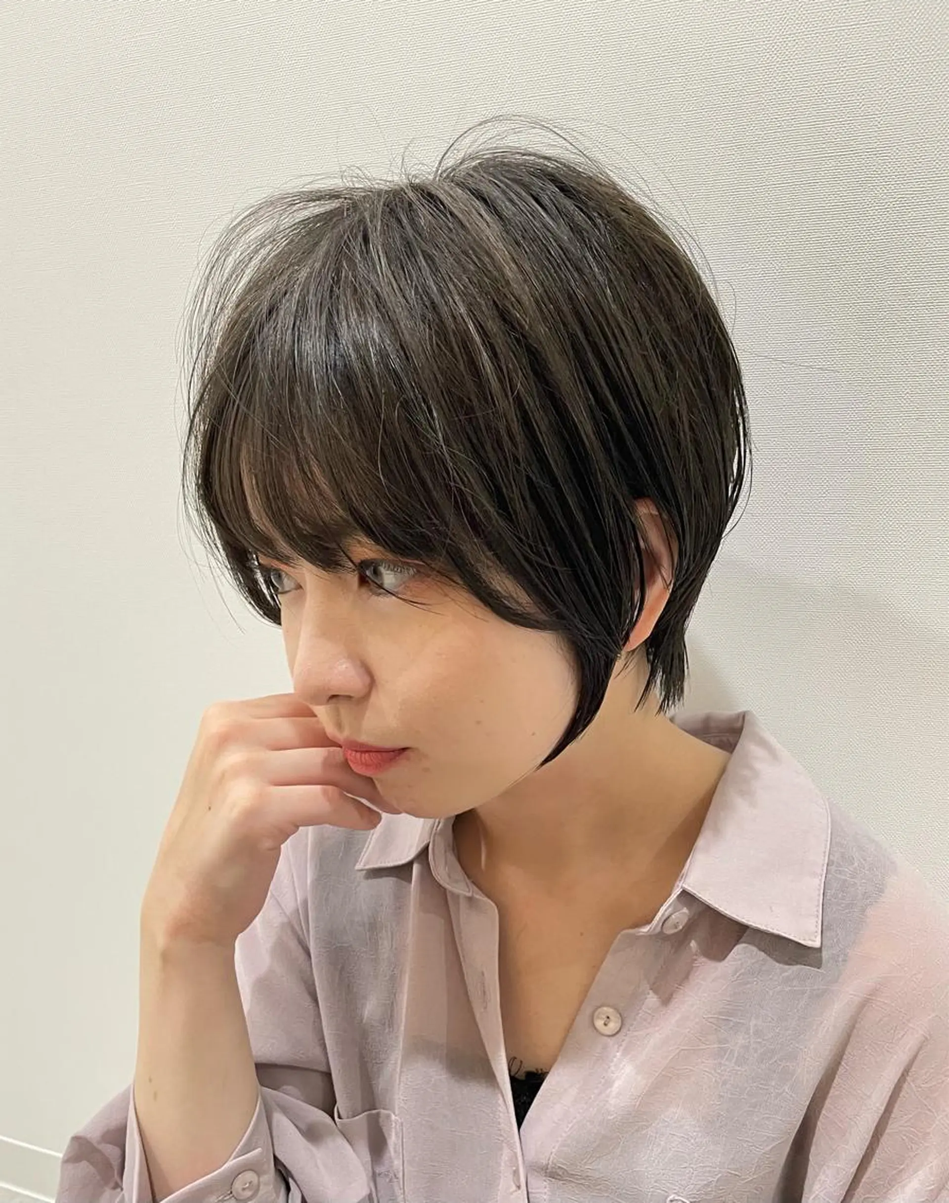 ショート JIAKI 似合わせカットのヘアスタイル