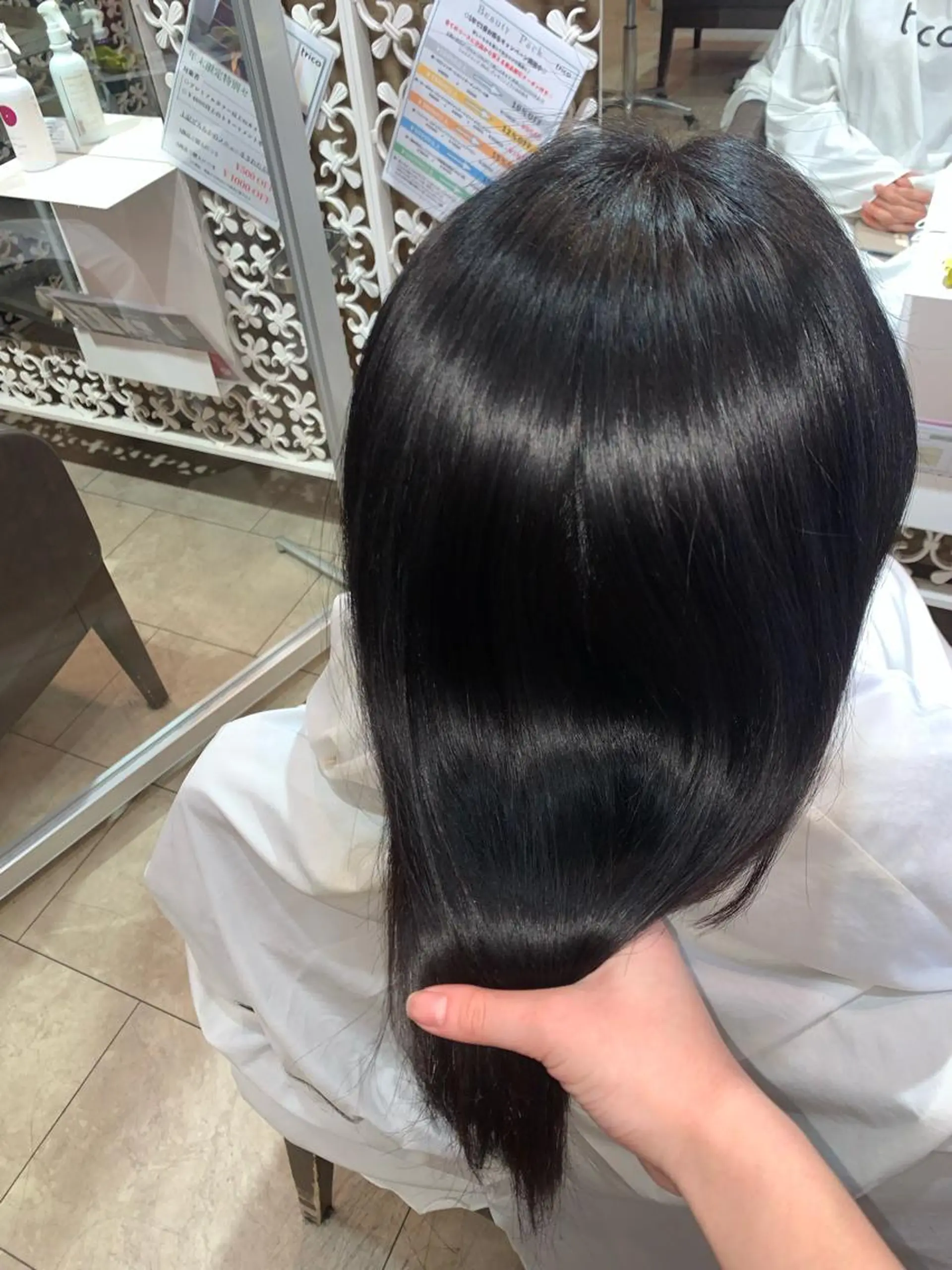 セミロング ヘアカラー トリートメント Lino【リノ】所属・Lino♚﻿ MOMOKA💖のマツエク・マツパデザイン