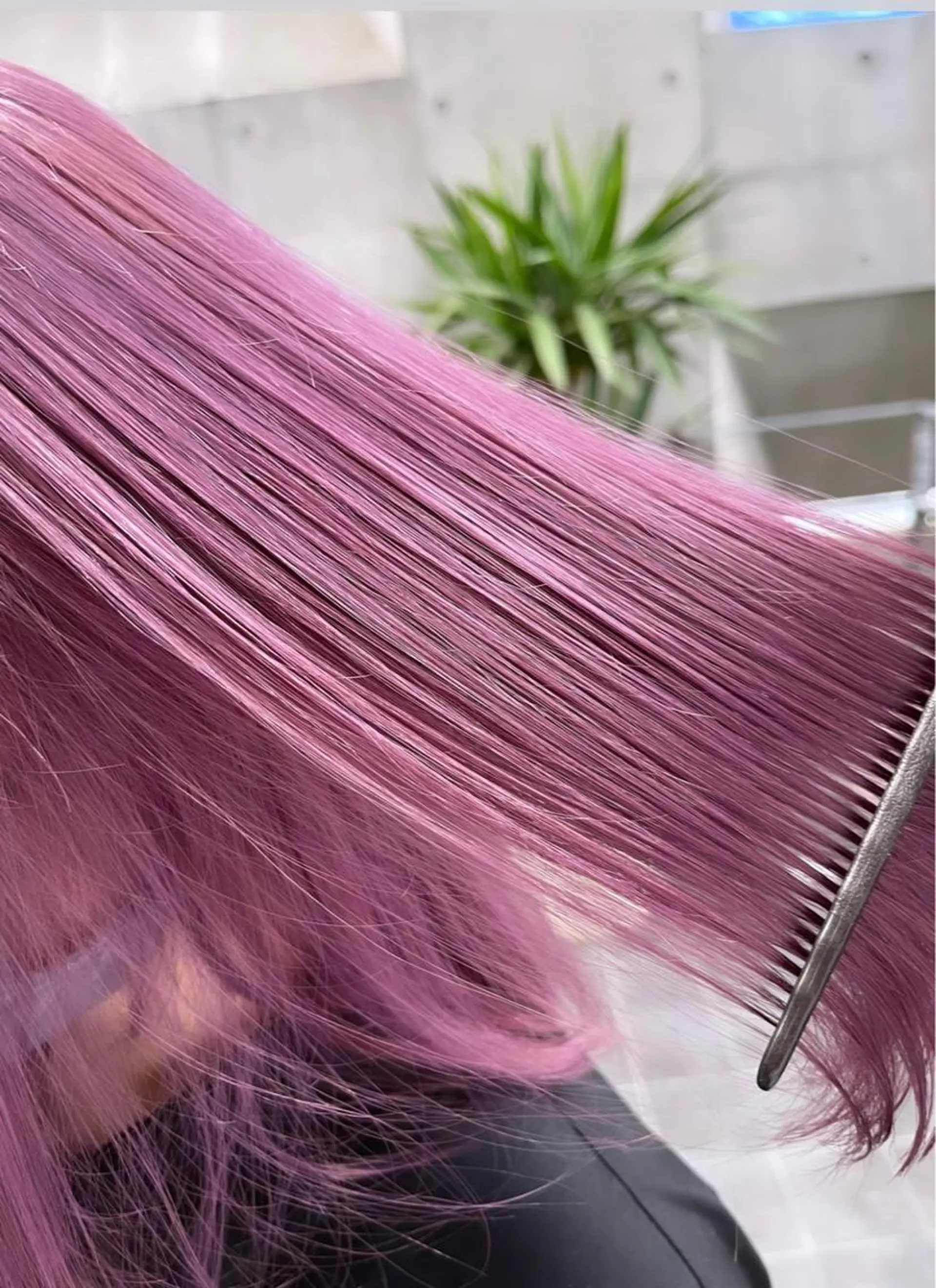 ミディアム Lavy kyoto所属・Lavy カラー&エクステのヘアスタイル