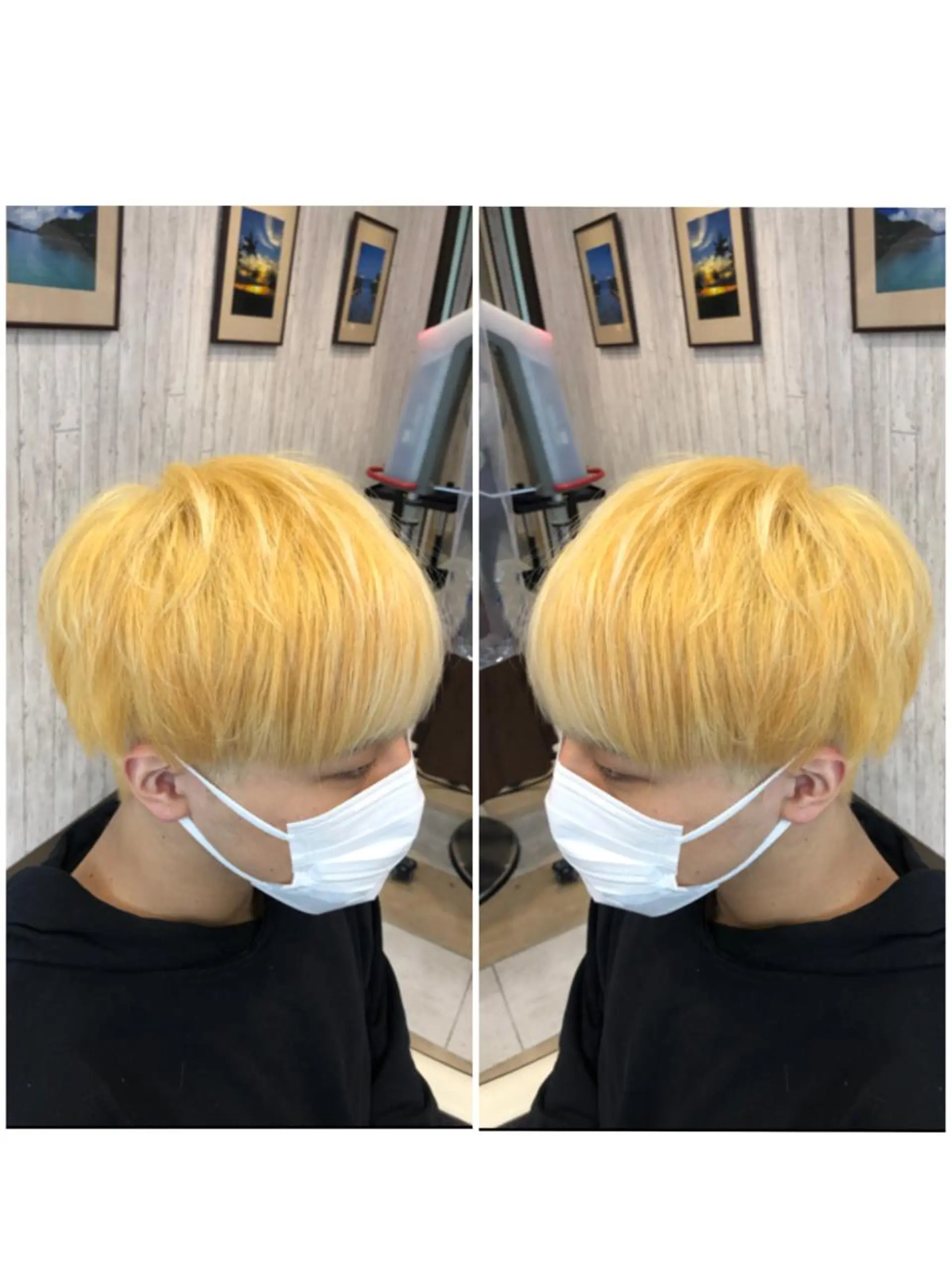 ミディアム メンズ メンズブリーチ マッシュ ツイスパ/メンズ特化 🦋𝑺𝑶𝑵𝑬の眉毛・アイブロウイメージ