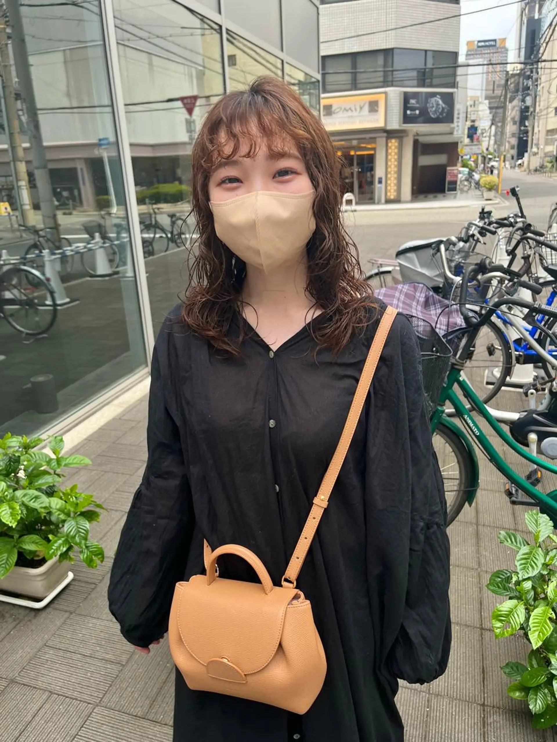 セミロング パーマ セミロングパーマ ニュアンスパーマ スパイラルパーマ カット パーマ ショート/パーマ/ カラー/FUKOのヘアスタイル