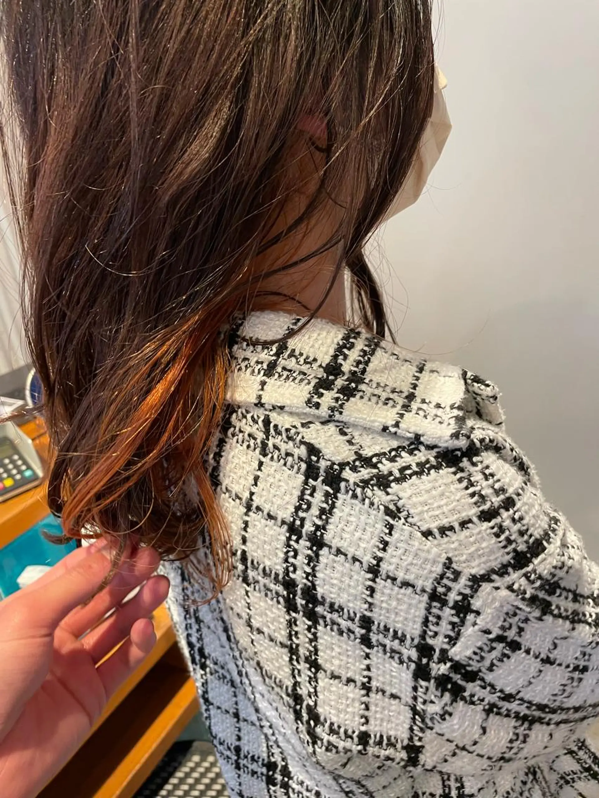 ミディアム カラー カット ヘアカラー トリートメント レイヤー／似合わせ TAKUYAのヘアスタイル