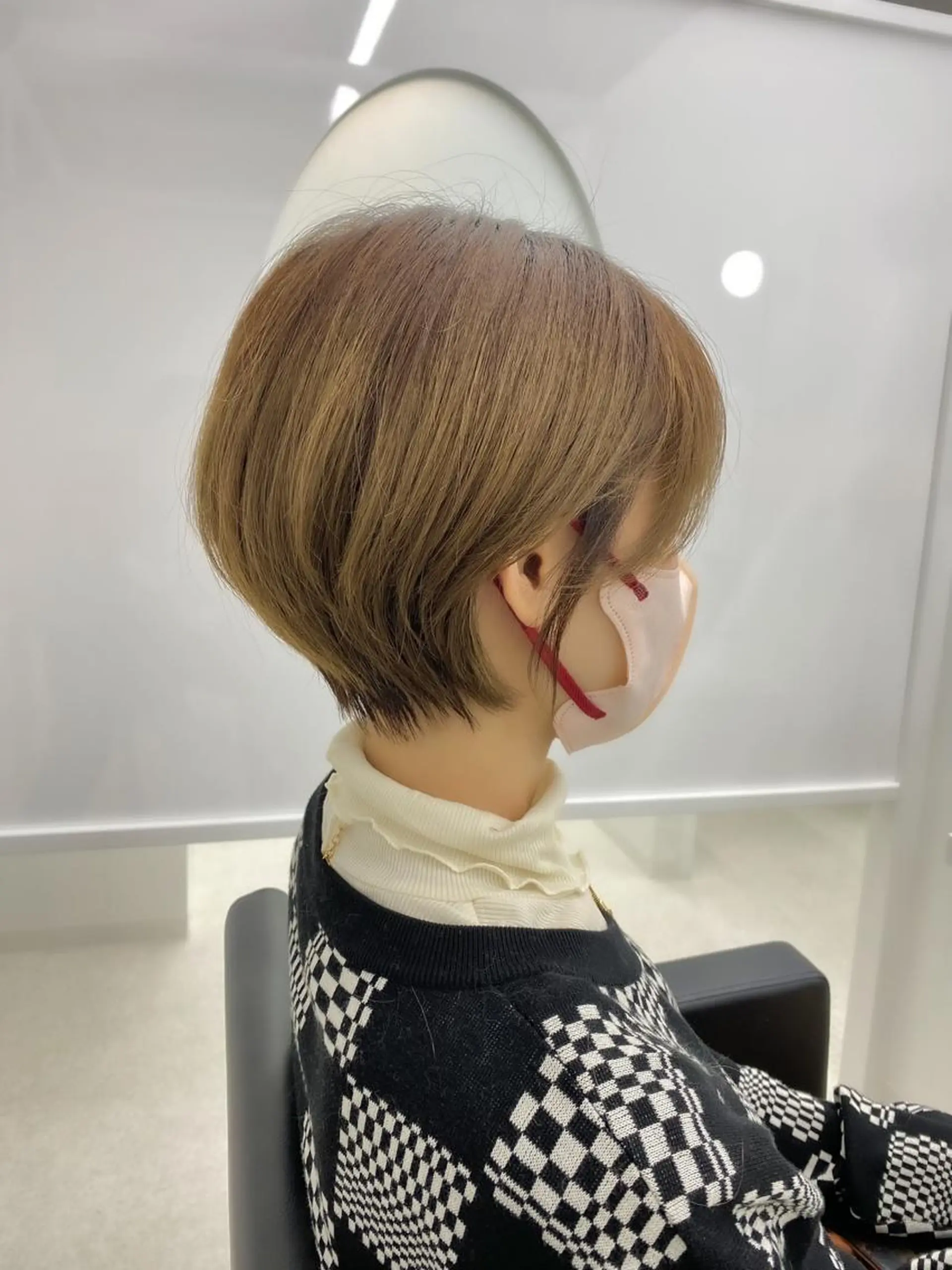 ショート ショートボブ ボブ ショートヘア カット ヘアカラー 【Zina札幌】 宮腰一磨のヘアスタイル