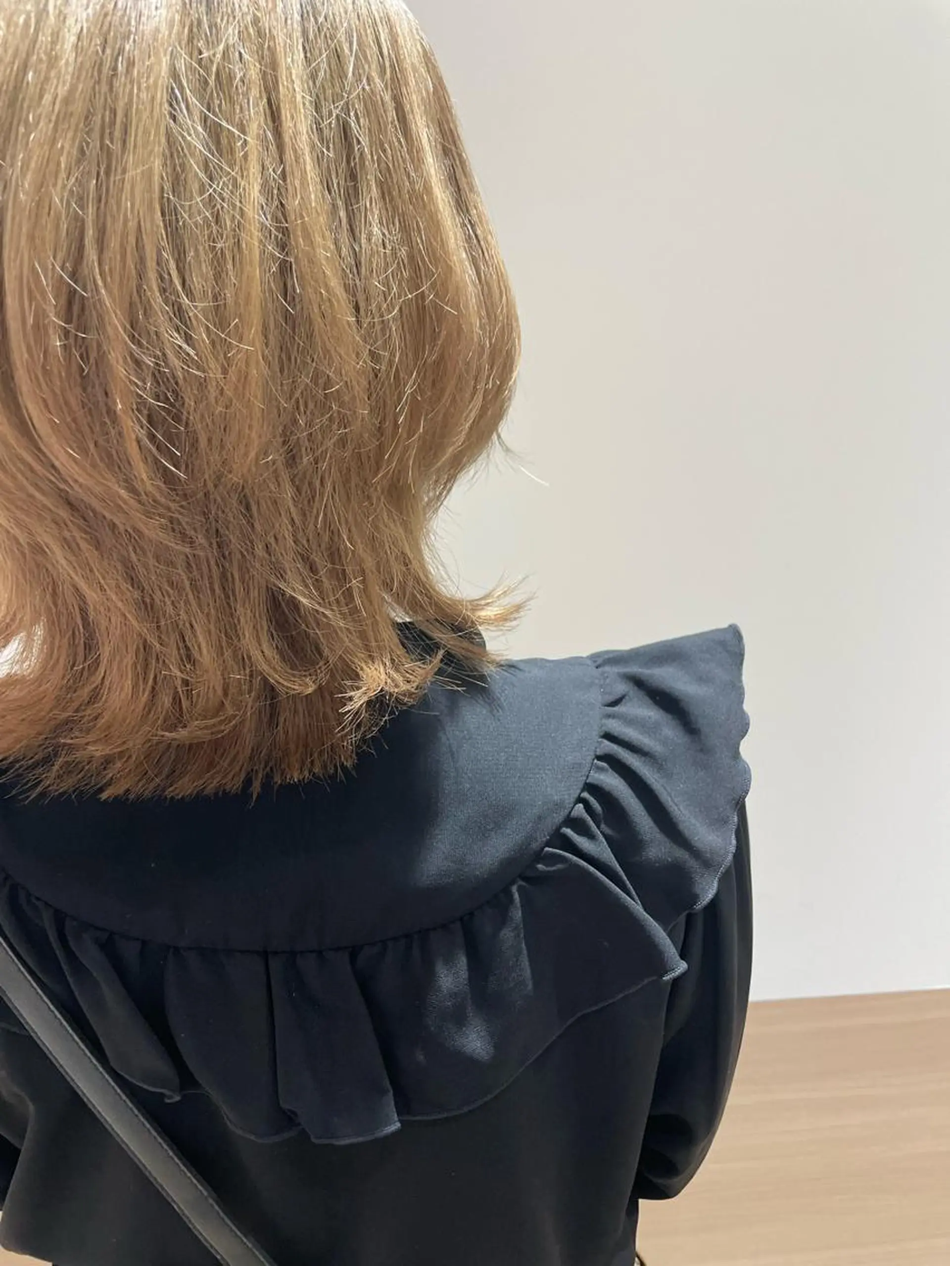 ショート ケアカラー ピンクブラウン ウルフカット カット GO TODAY SHAiRE SALON所属・天野 瑠真のヘアスタイル