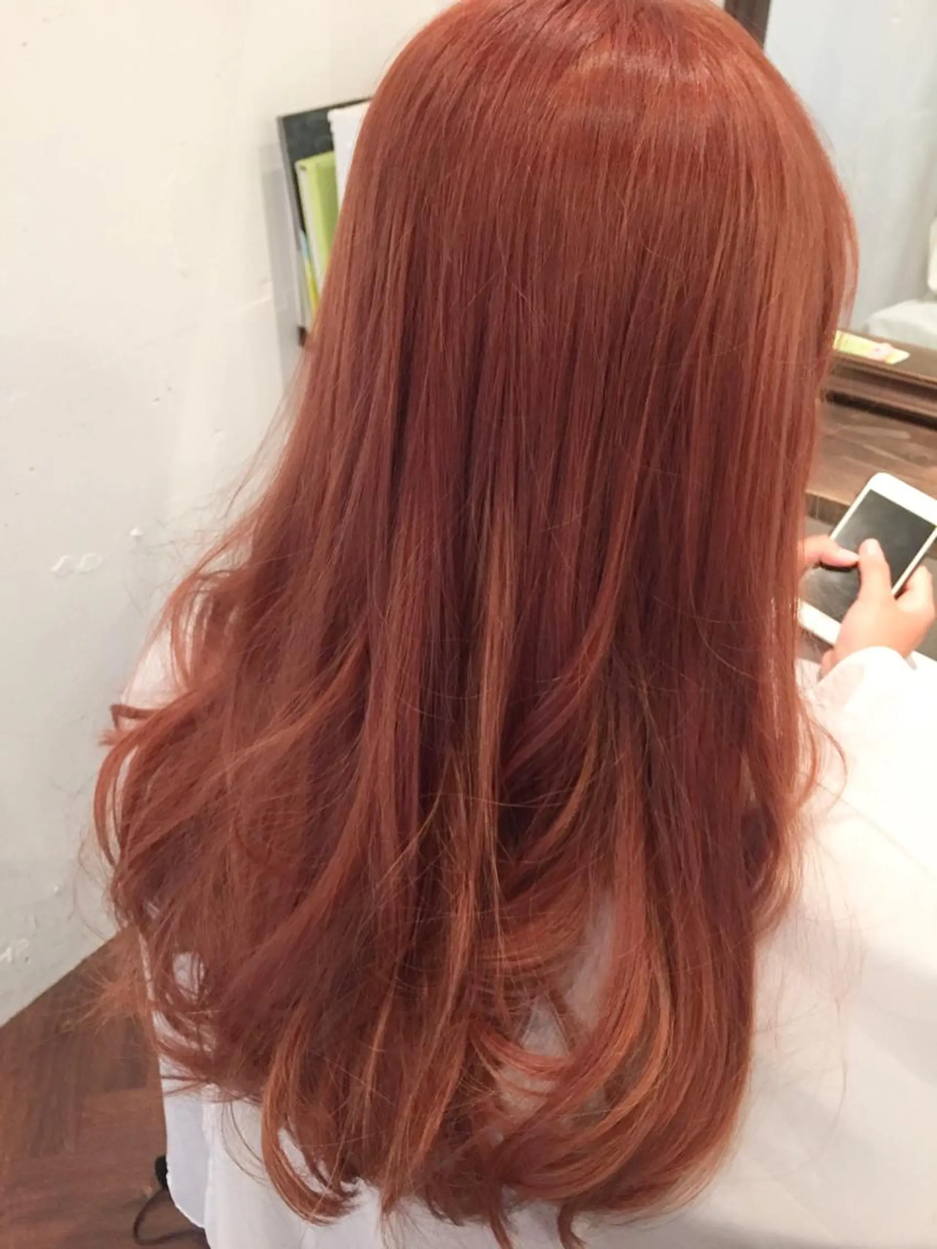 ロング カラー いしだ みさきのヘアスタイル