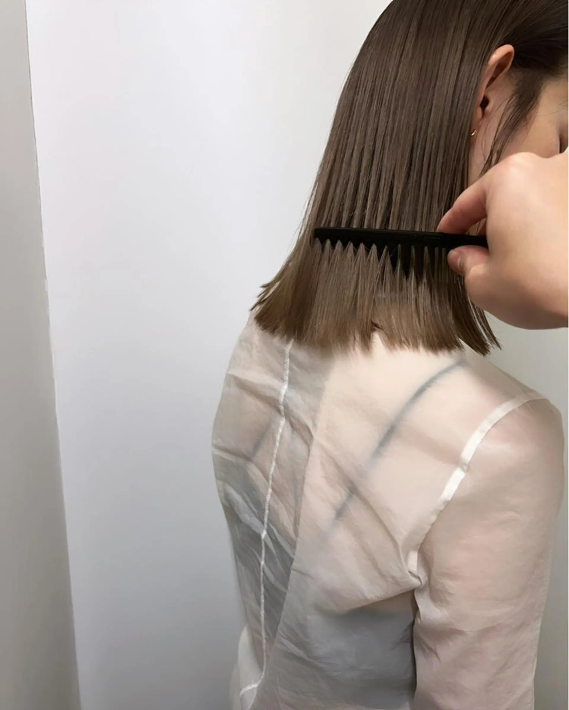 ミディアム カラー レイヤーカット/ ヘッドスパ/ゆうきのヘアスタイル