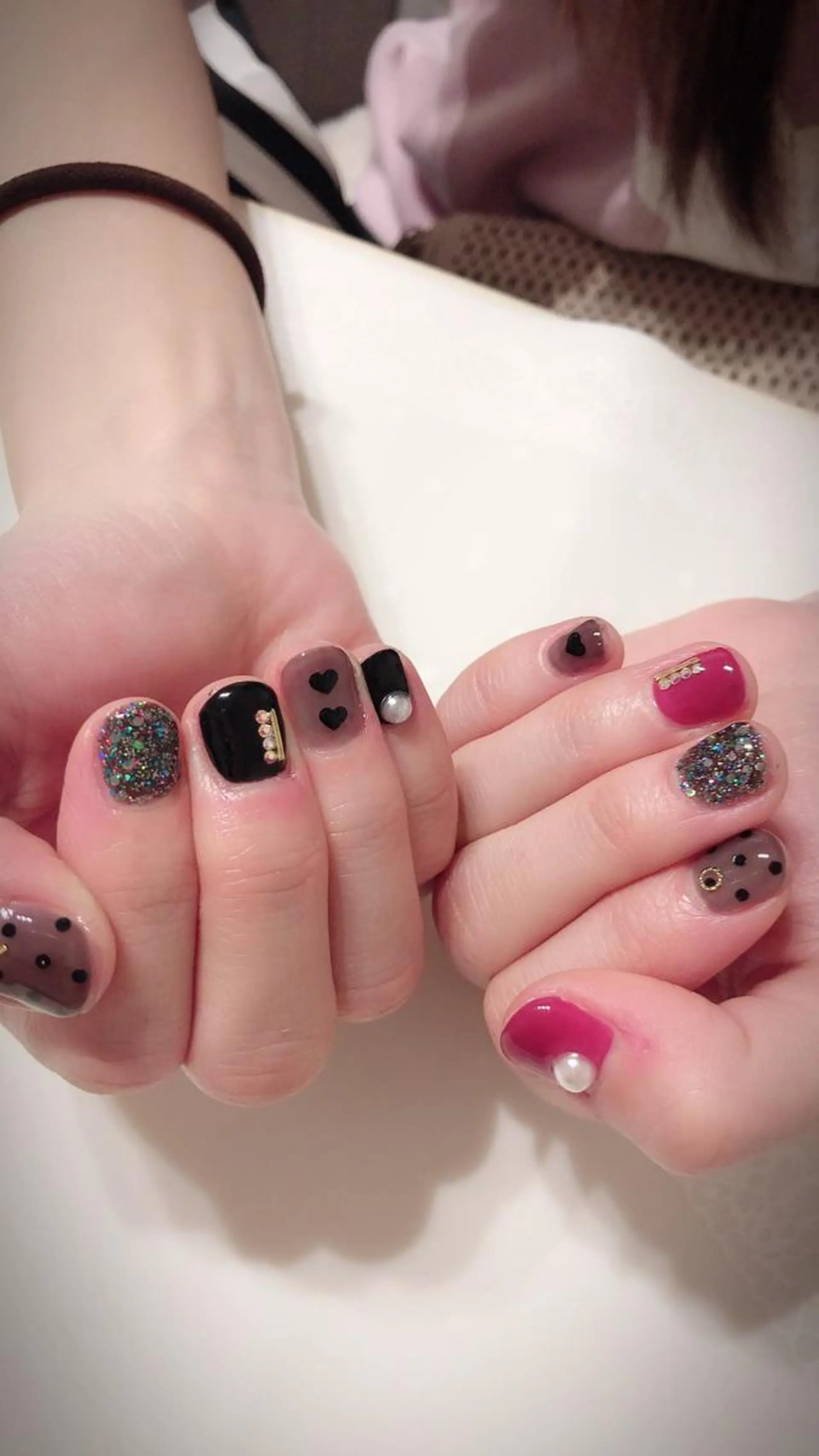 ネイル ピンク ハンドネイル * haruのネイルデザイン