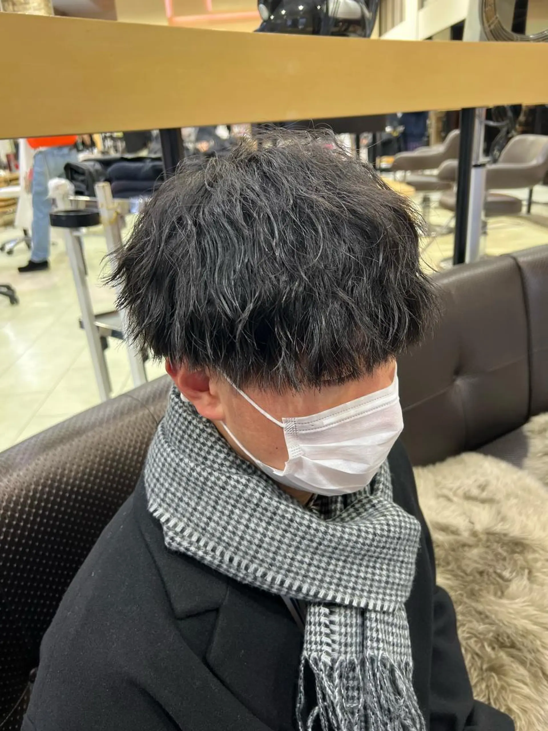 パーマ メンズ メンズパーマ カット トリートメント メンズカット松戸/韓 国/メンズパーマ航太のヘアスタイル
