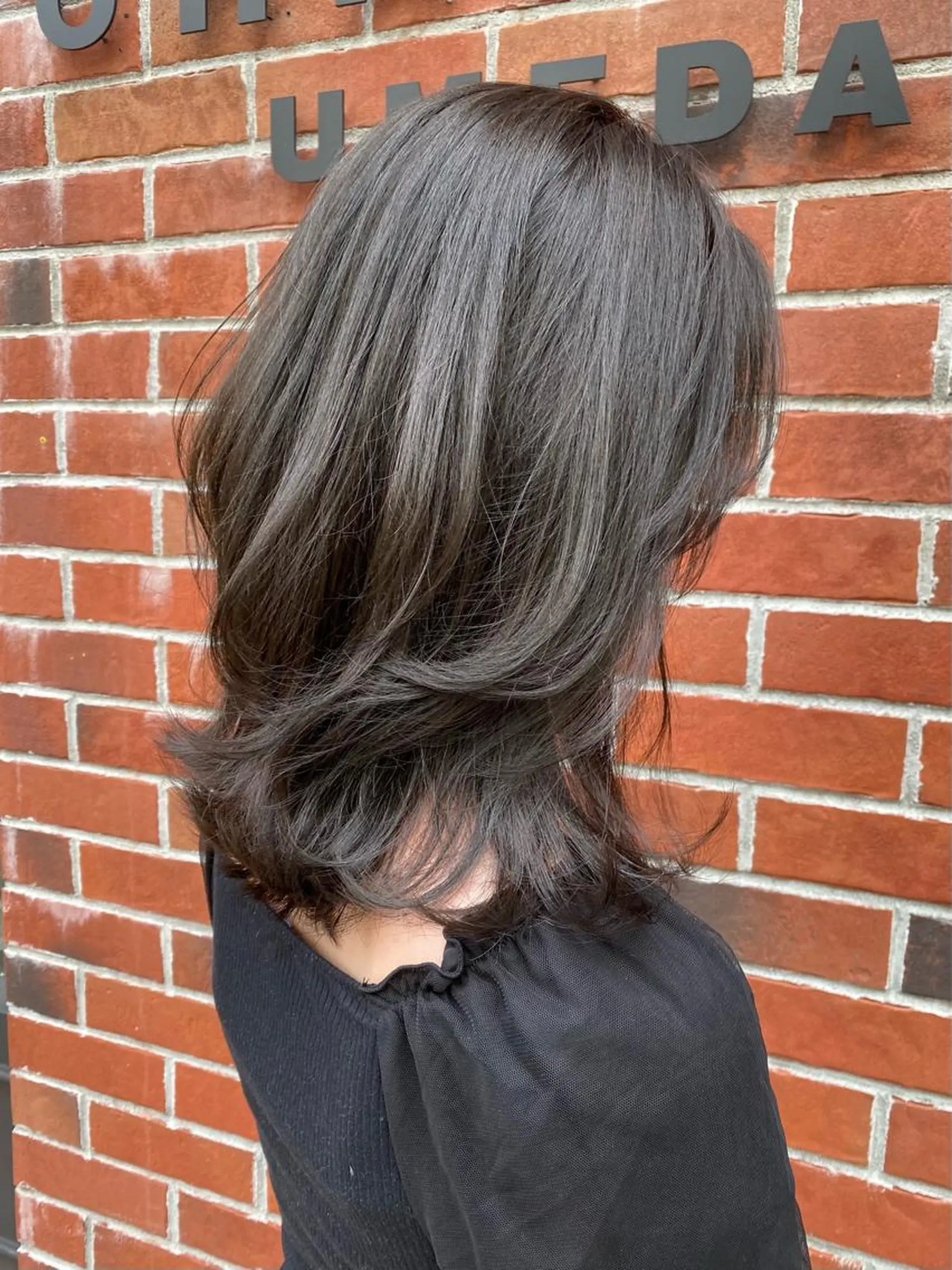 ミディアム カラー 酸性縮毛矯正のプロ 杉山玲介のヘアスタイル