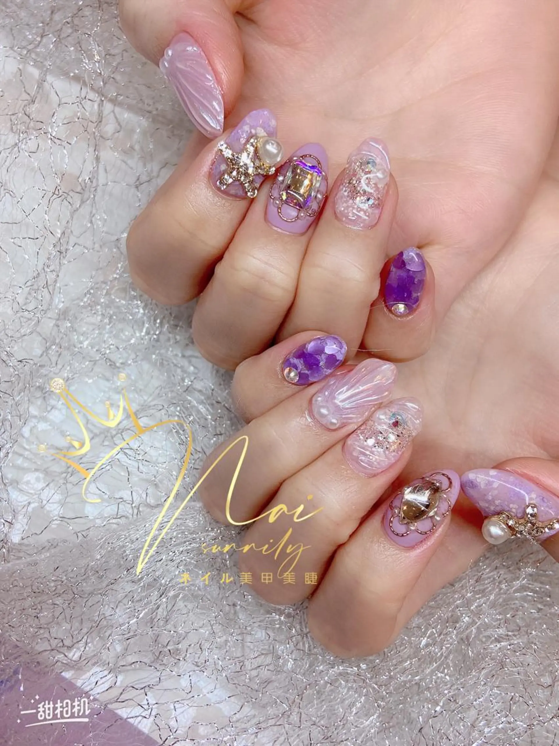 ネイル 長さだし専門店 M2　rikaのネイルデザイン