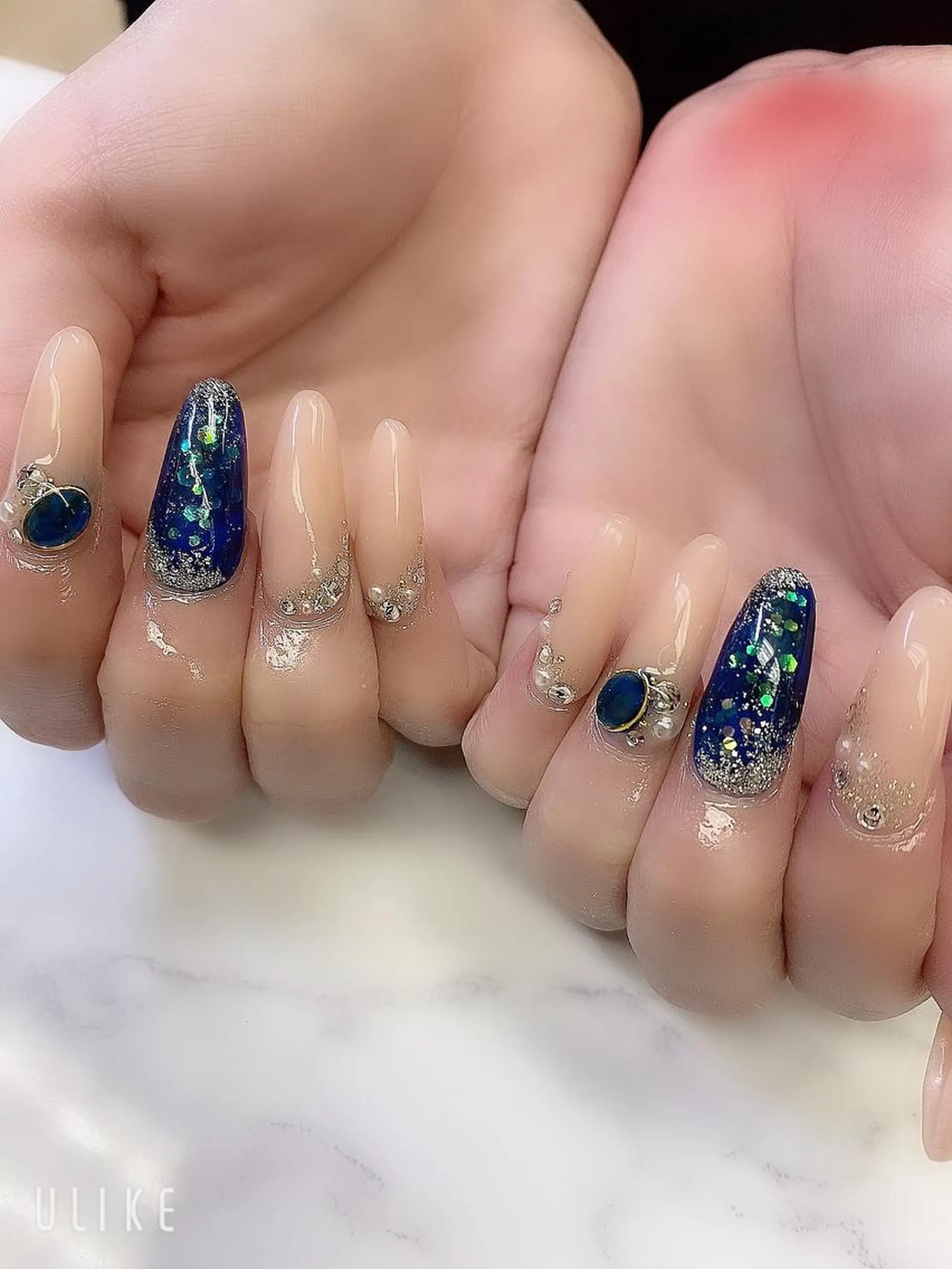 ロング ハンドネイル JNA認定講師🌸 RIEのネイルデザイン