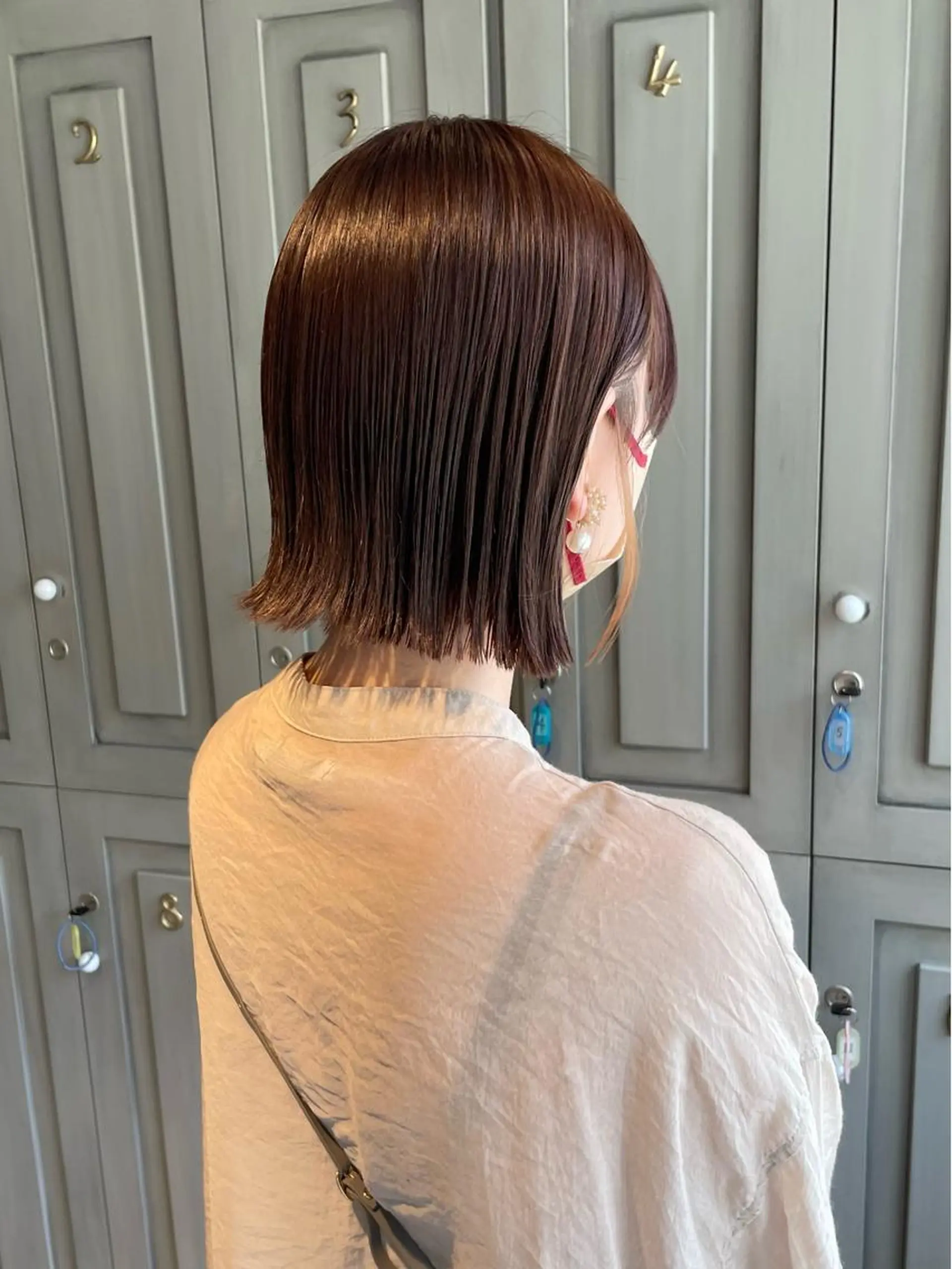 ショート カラー sea by luvismけやき通り2号店所属・ボブ/ショート/ 縮毛矯正/岸本恭明のヘアスタイル