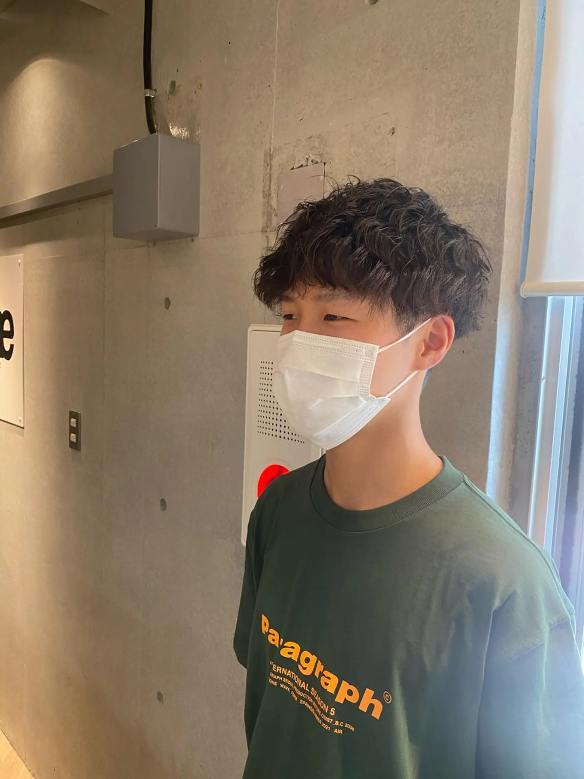 メンズ メンズパーマ カット パーマ 西山 恵太郎のヘアスタイル