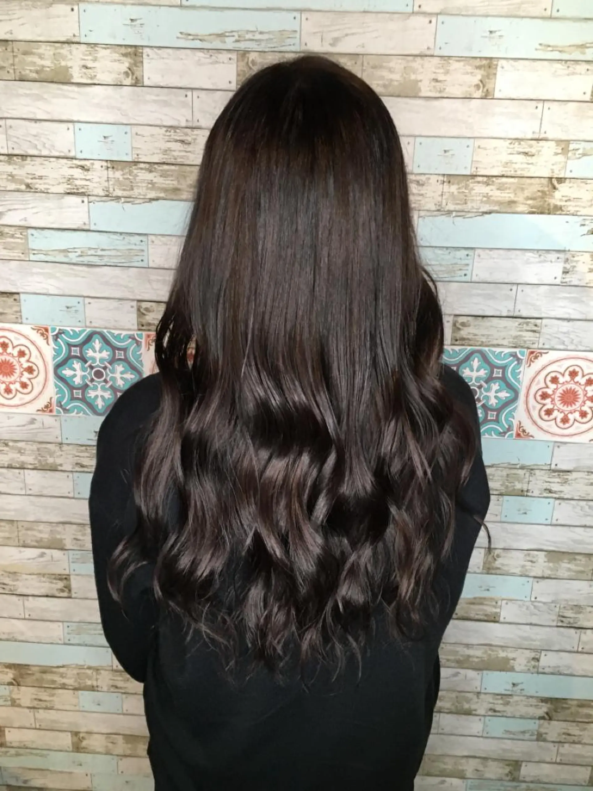 ロング カラー カット ヘアカラー トリートメント LUCIs↨所属・ルーキス やまざきのヘアスタイル