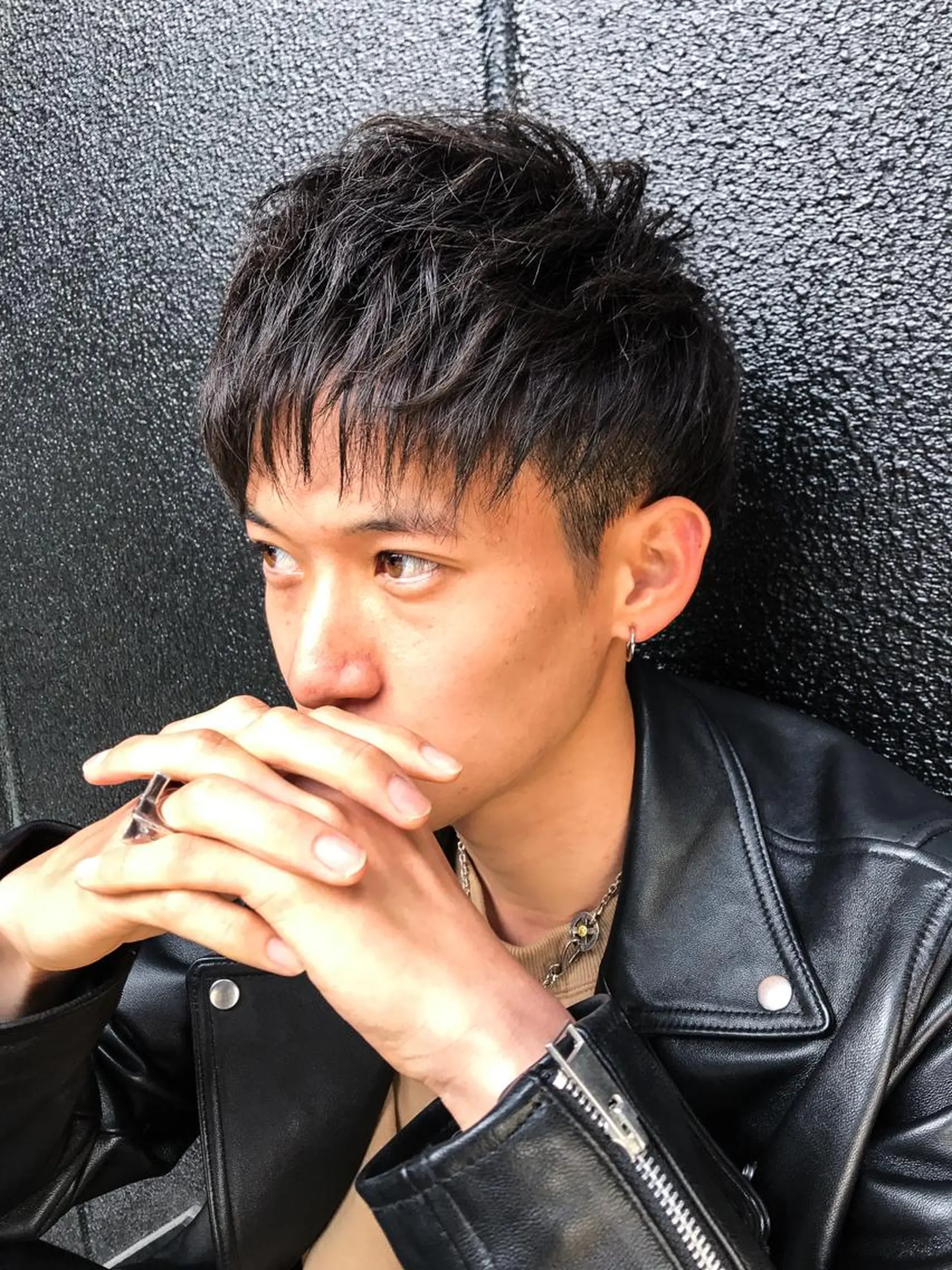 ショート メンズ ショートヘア 【代表】 高瀬慎也/縮毛矯正のヘアスタイル