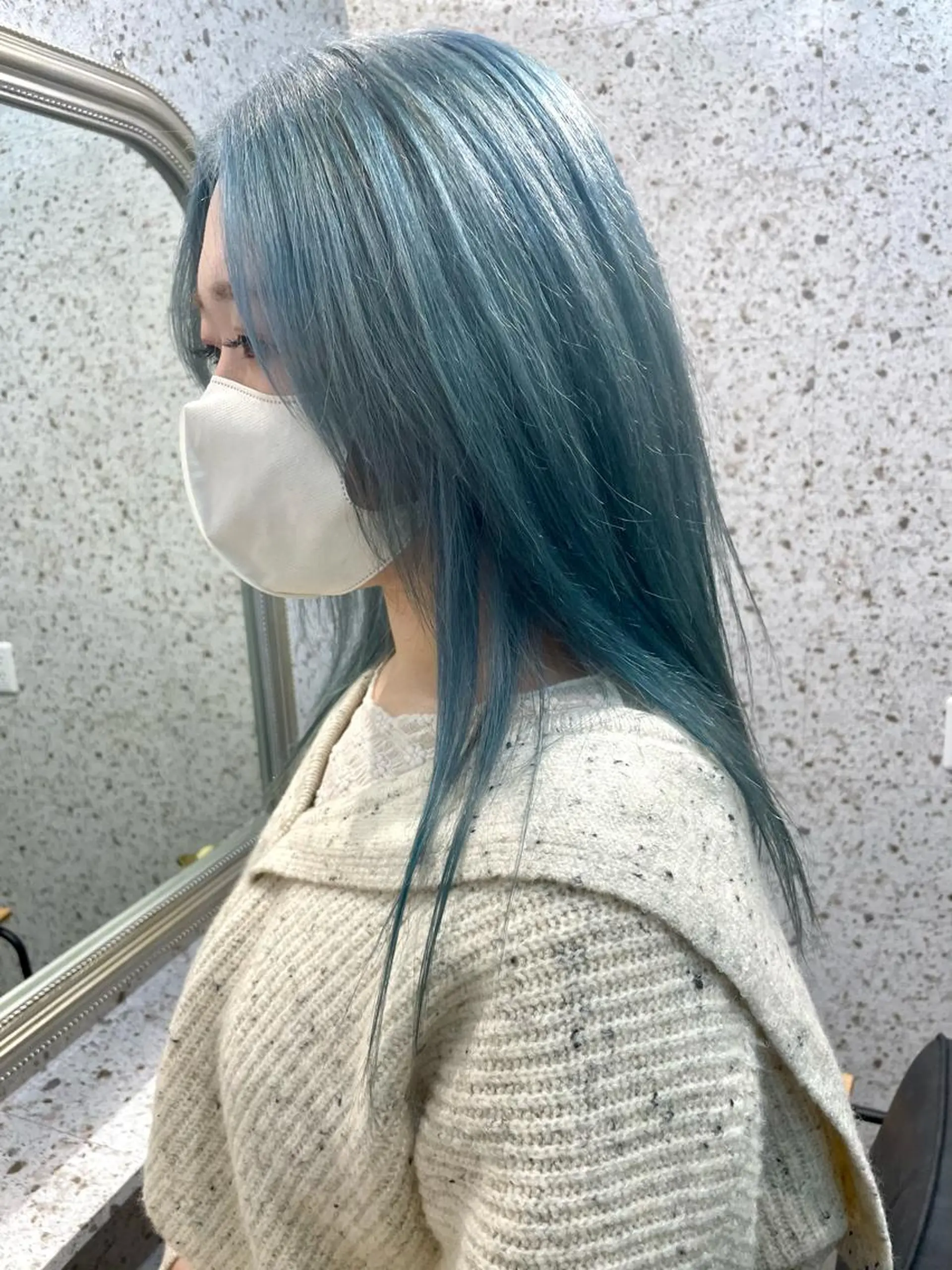 ロング カラー lani hair salon所属・SHOTO ハイトー ン/デザインカラーのヘアスタイル