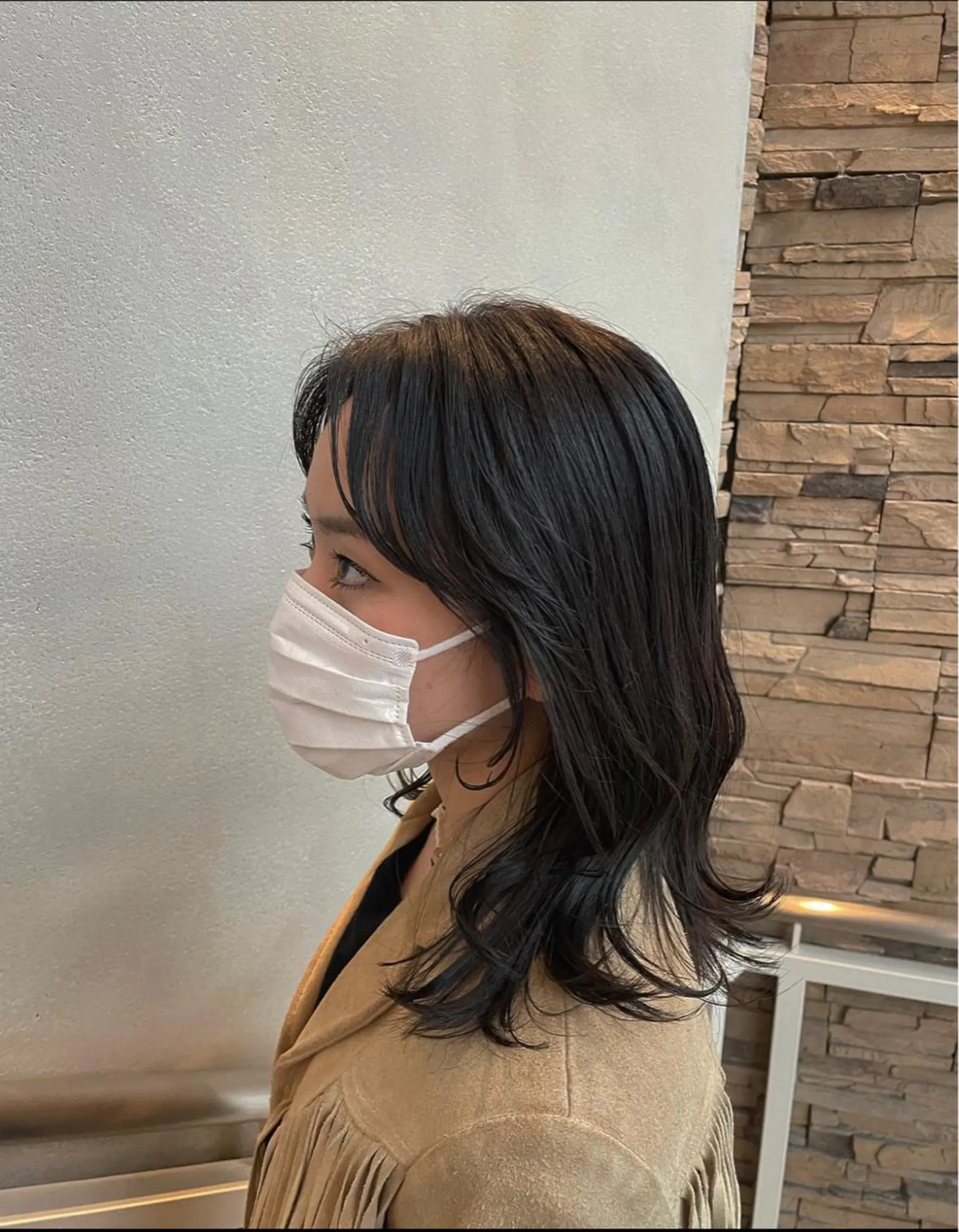 ミディアム カラー アッシュ 沖縄/ヘアアレンジ /ナカノのヘアスタイル