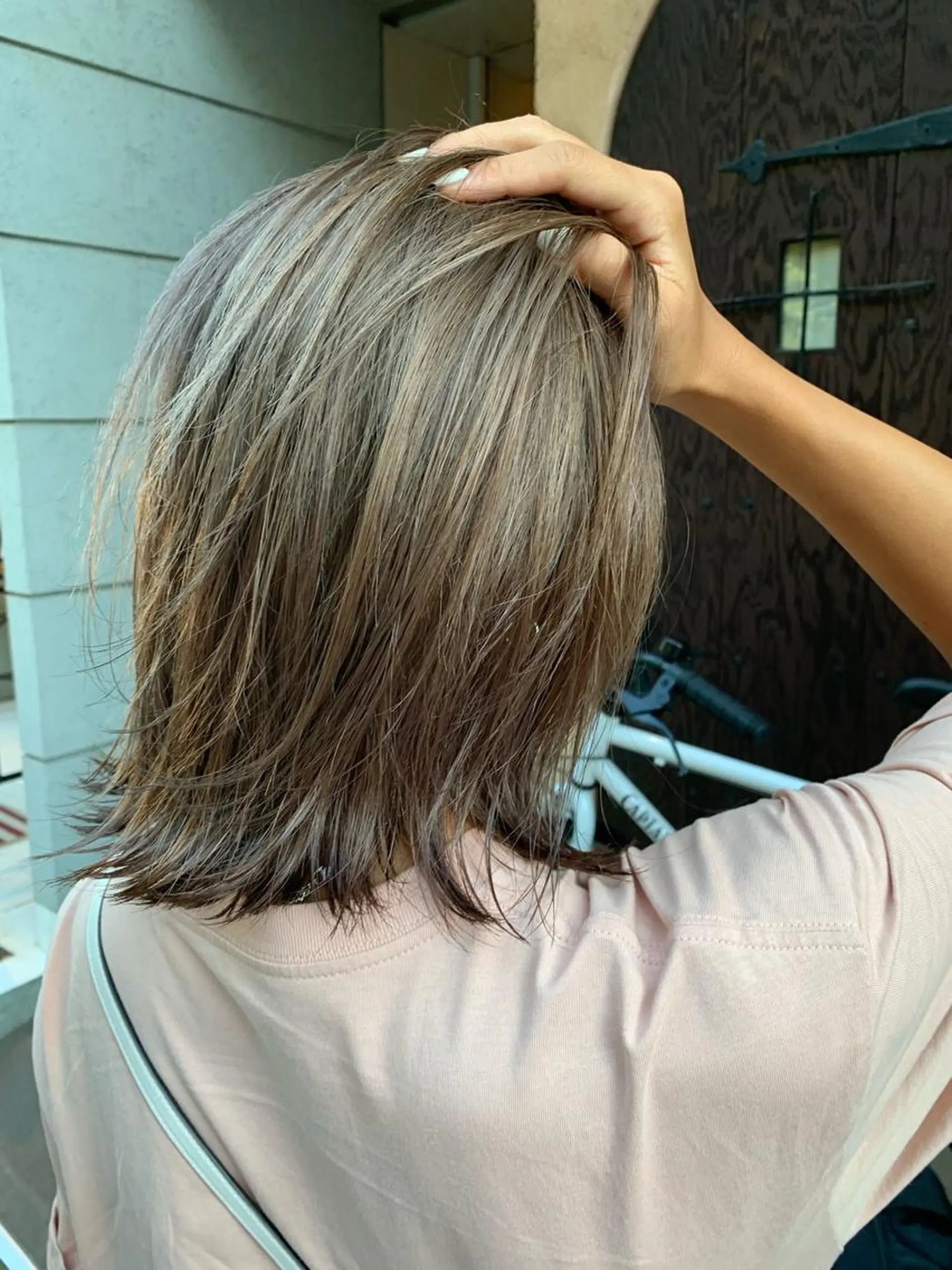 ミディアム カラー ヘアカラー トリートメント salonLEPIA 川嶋宏旭 栄 矢場町のヘアスタイル