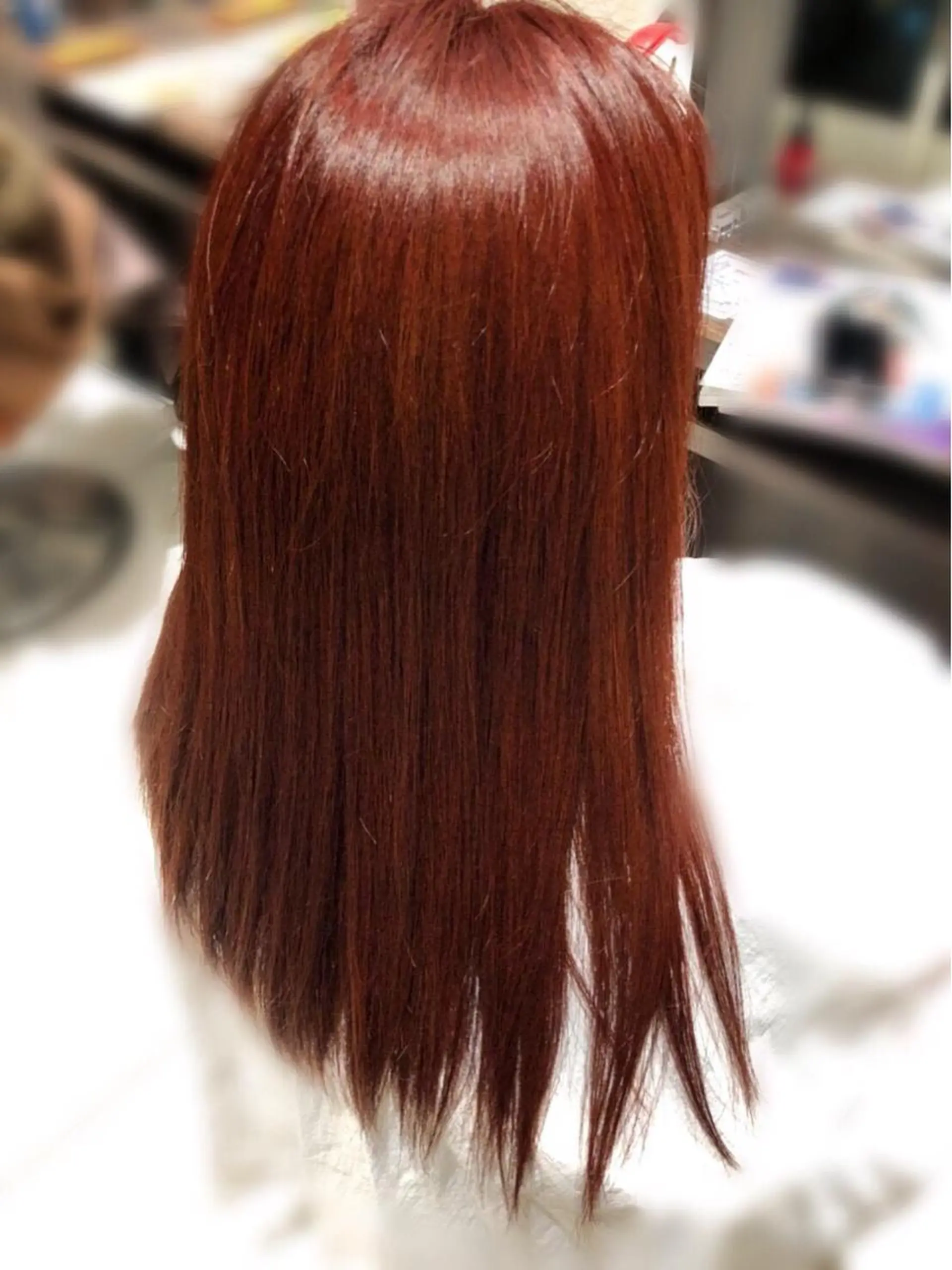 セミロング 髪質改善 田沼のヘアスタイル