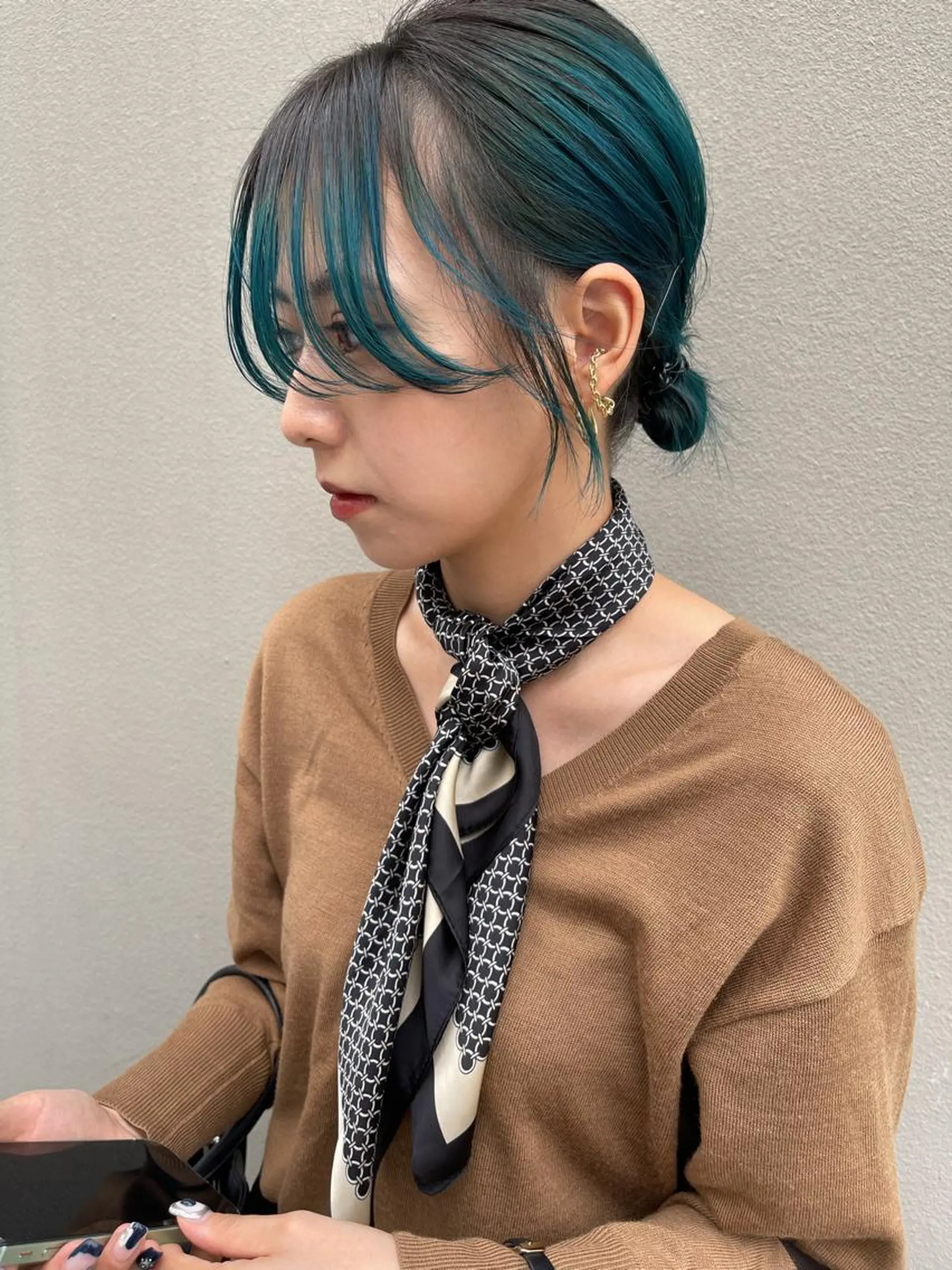 ミディアム ヘアカラー トリートメント shiba nanaのヘアスタイル