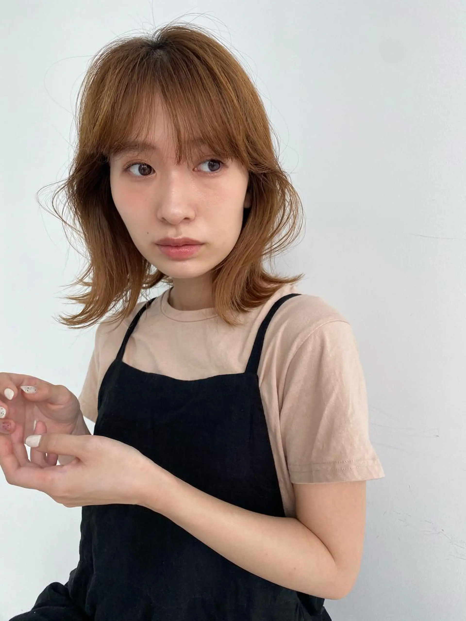 セミロング ୨୧柔らかいカラー nozomi ୨୧のヘアスタイル