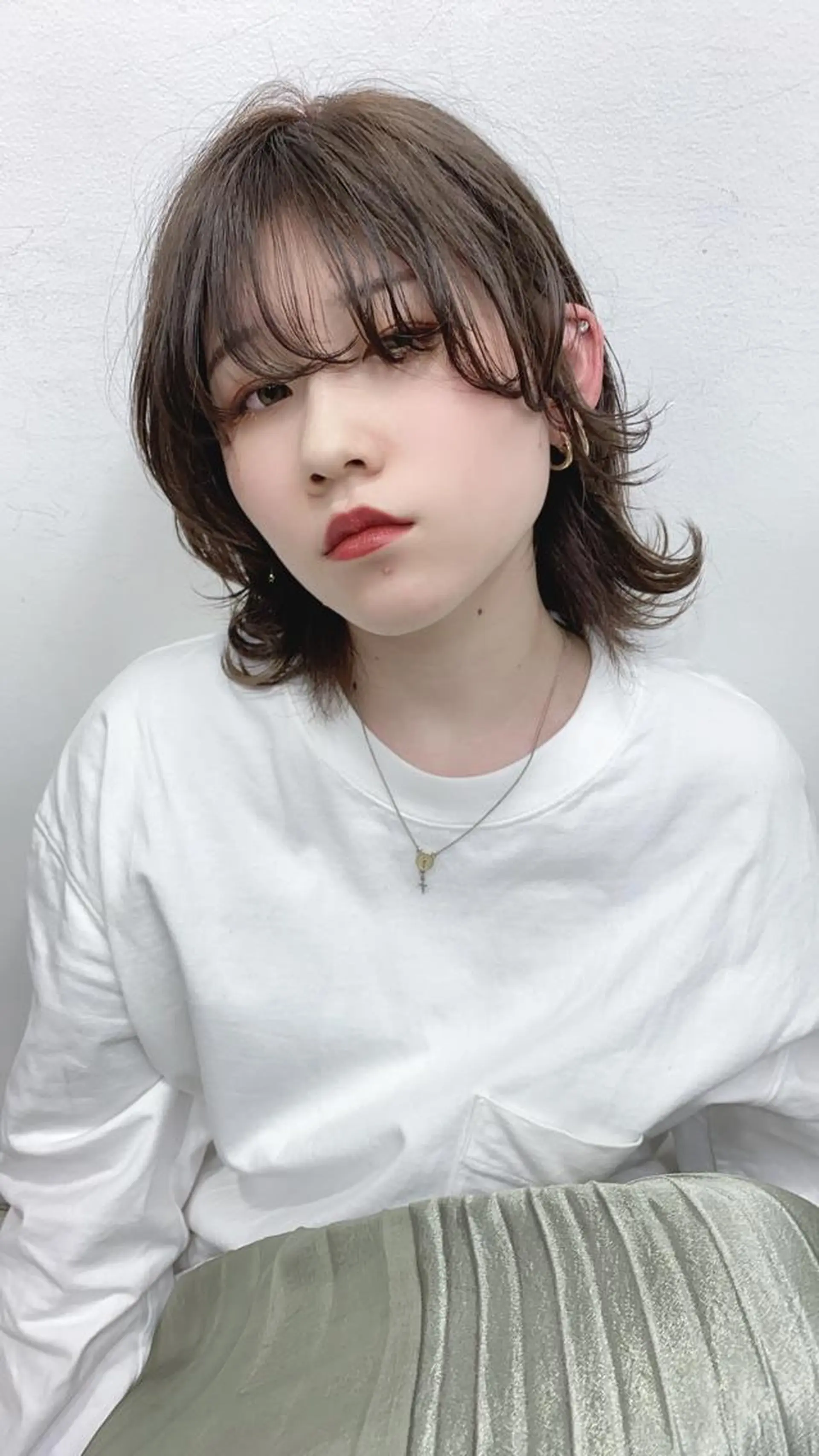 ミディアム grow所属・🧡YUKA🧡 渋谷/ﾌﾟﾙｴｸｽﾃのヘアスタイル