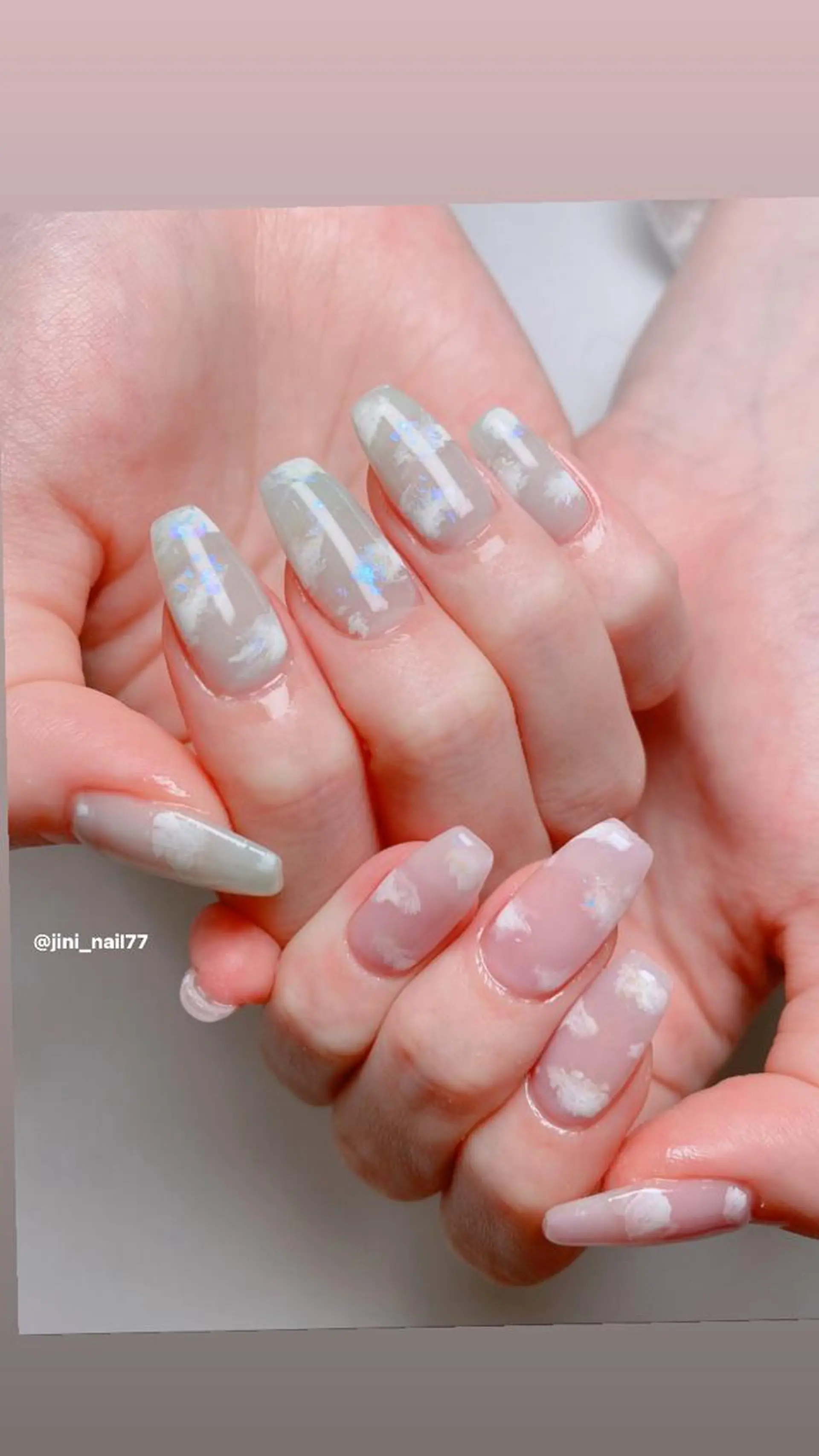 ネイル ハンドネイル JINI NAIL所属・ジニ ネイルのネイルデザイン