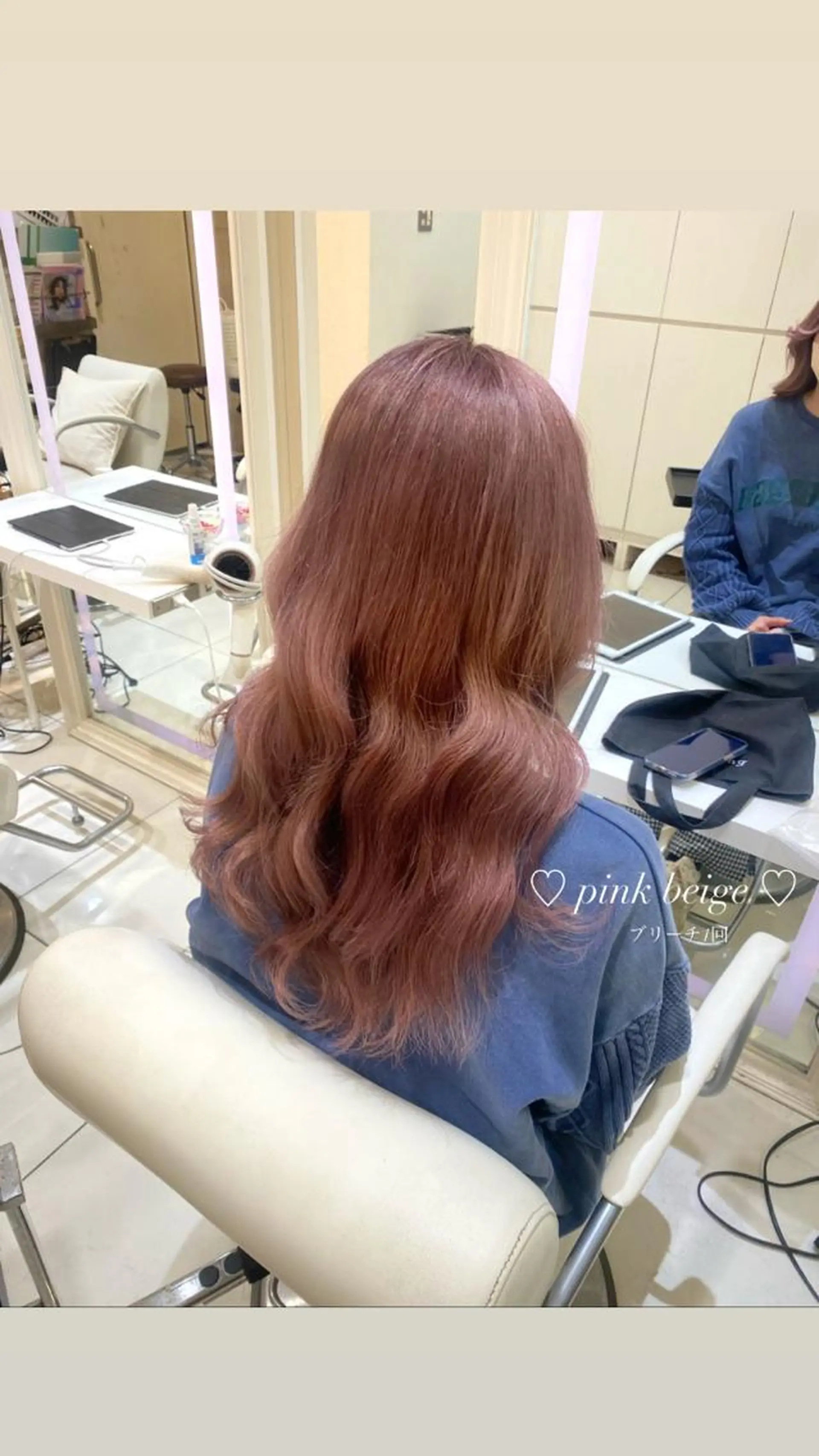 セミロング カラー ブリーチ カット ヘアカラー mako︴ Euphoriaのヘアスタイル