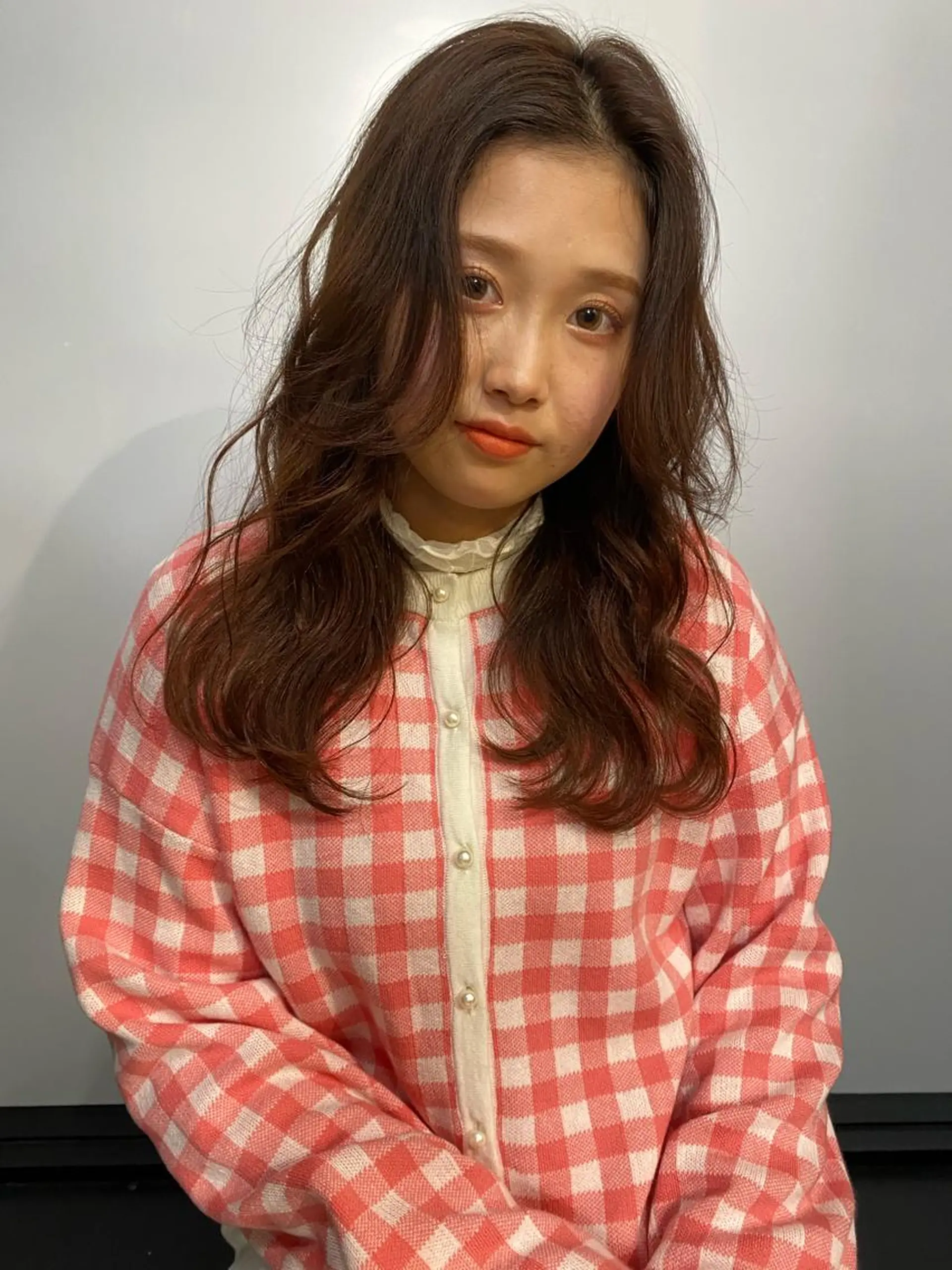 ロング カラー ヘアカラー トリートメント 🎀taro ブリーチなしカラーのヘアスタイル