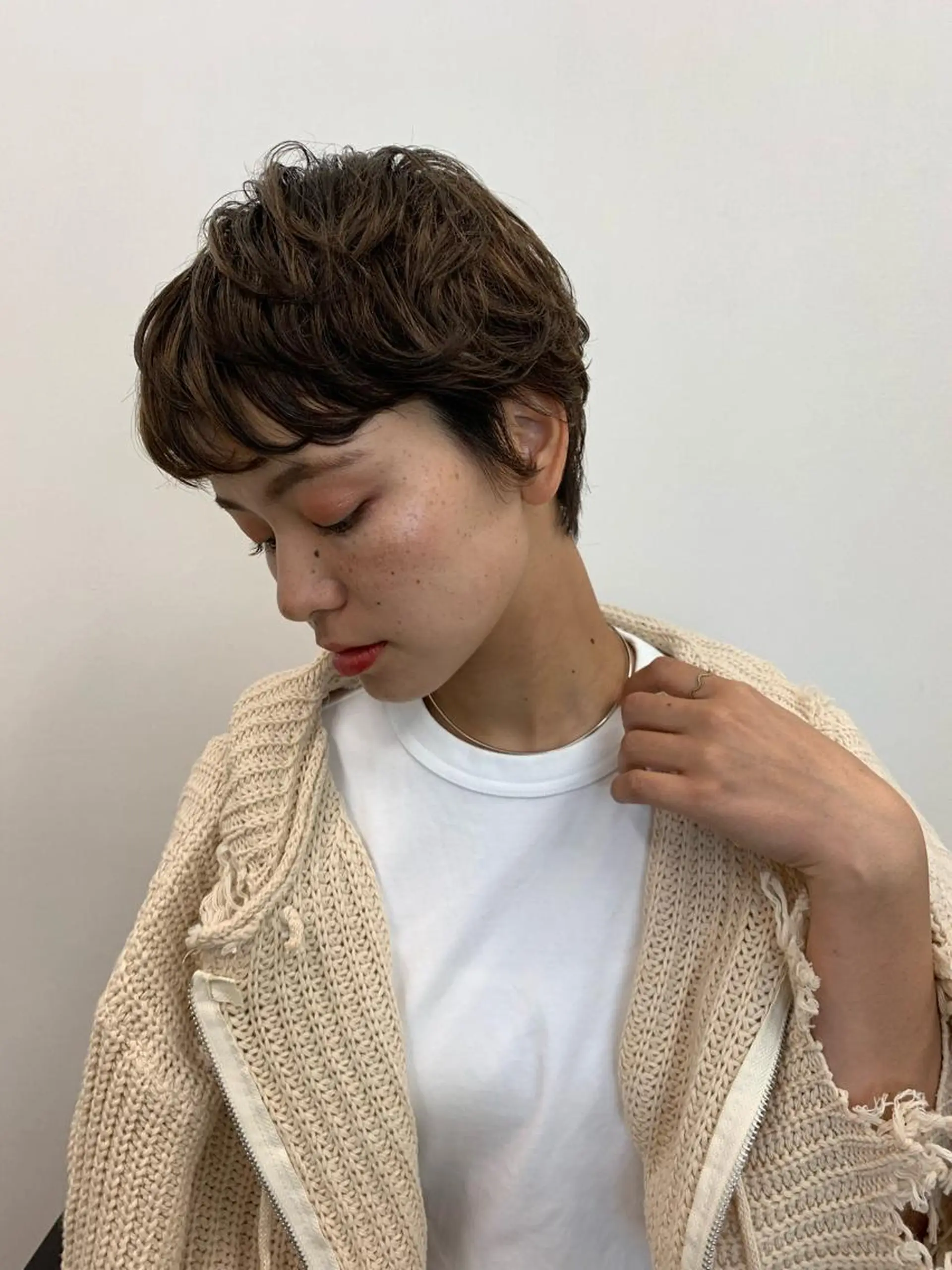 ショート mono.所属・南茨/ヘッドスパ /カット/momoのヘアスタイル