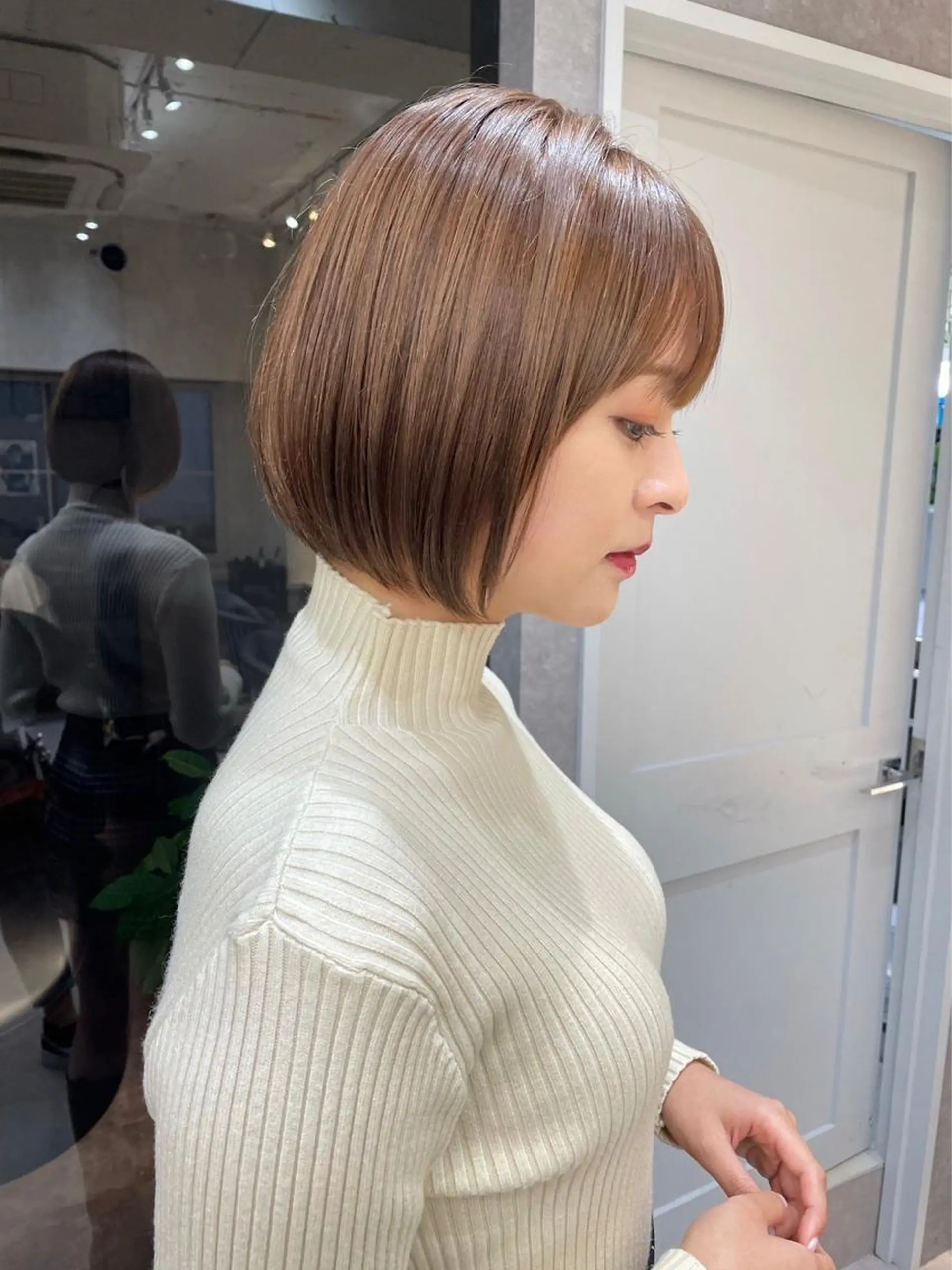 ショート カラー 池袋/似合わせ/縮毛 髪質改善【ugen】のヘアスタイル