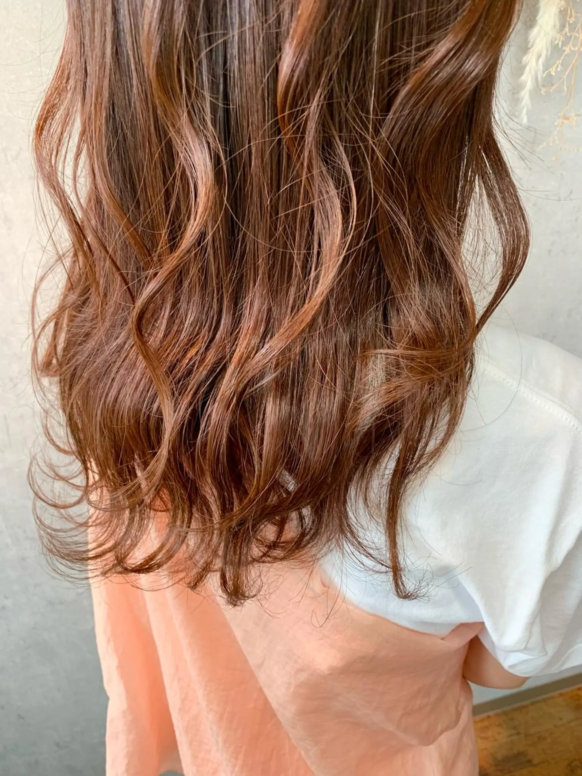 カラー 大島 千怜のヘアスタイル