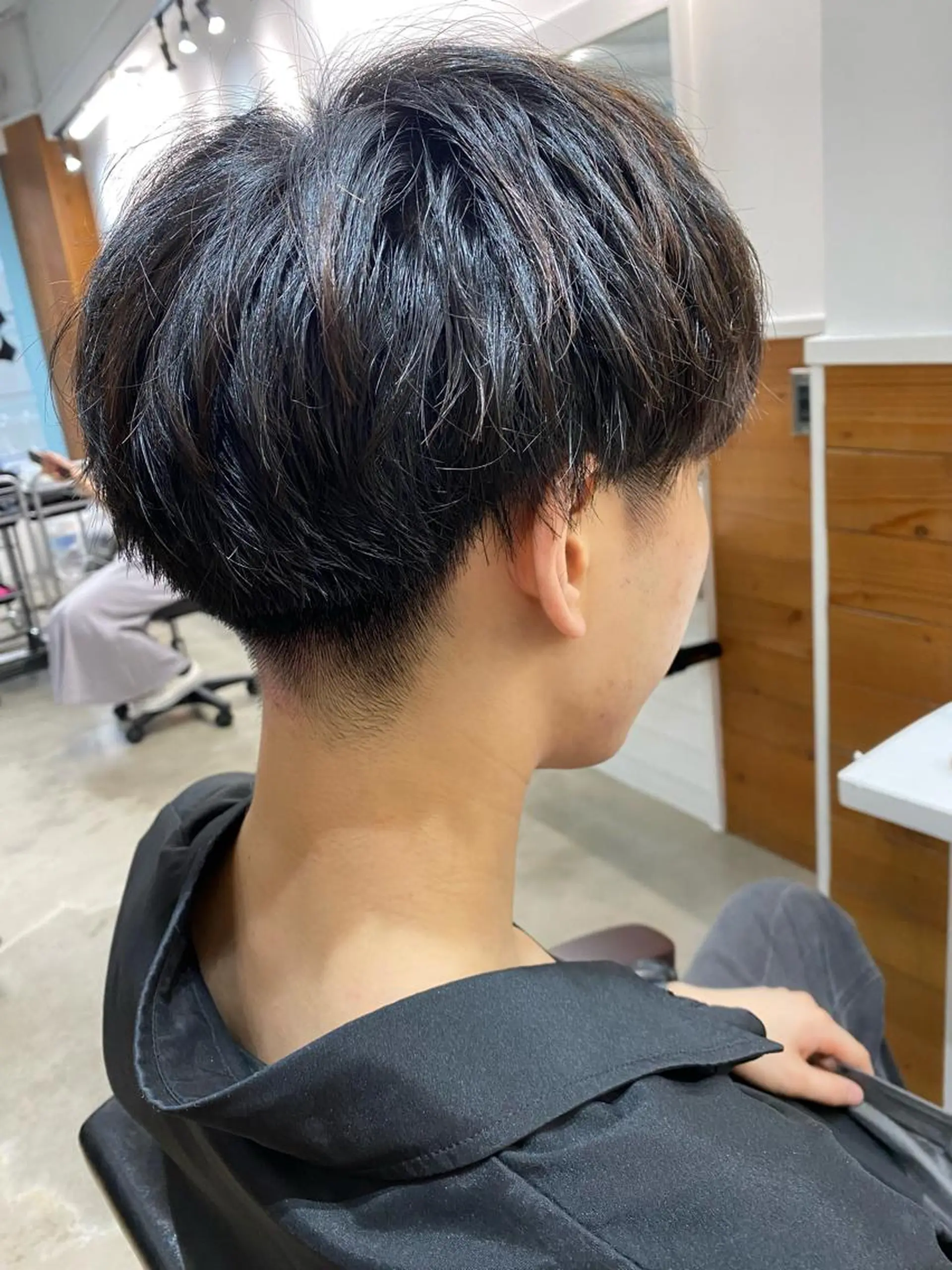 メンズ シャドウパーマ/ 波巻パーマYu-Kiのヘアスタイル