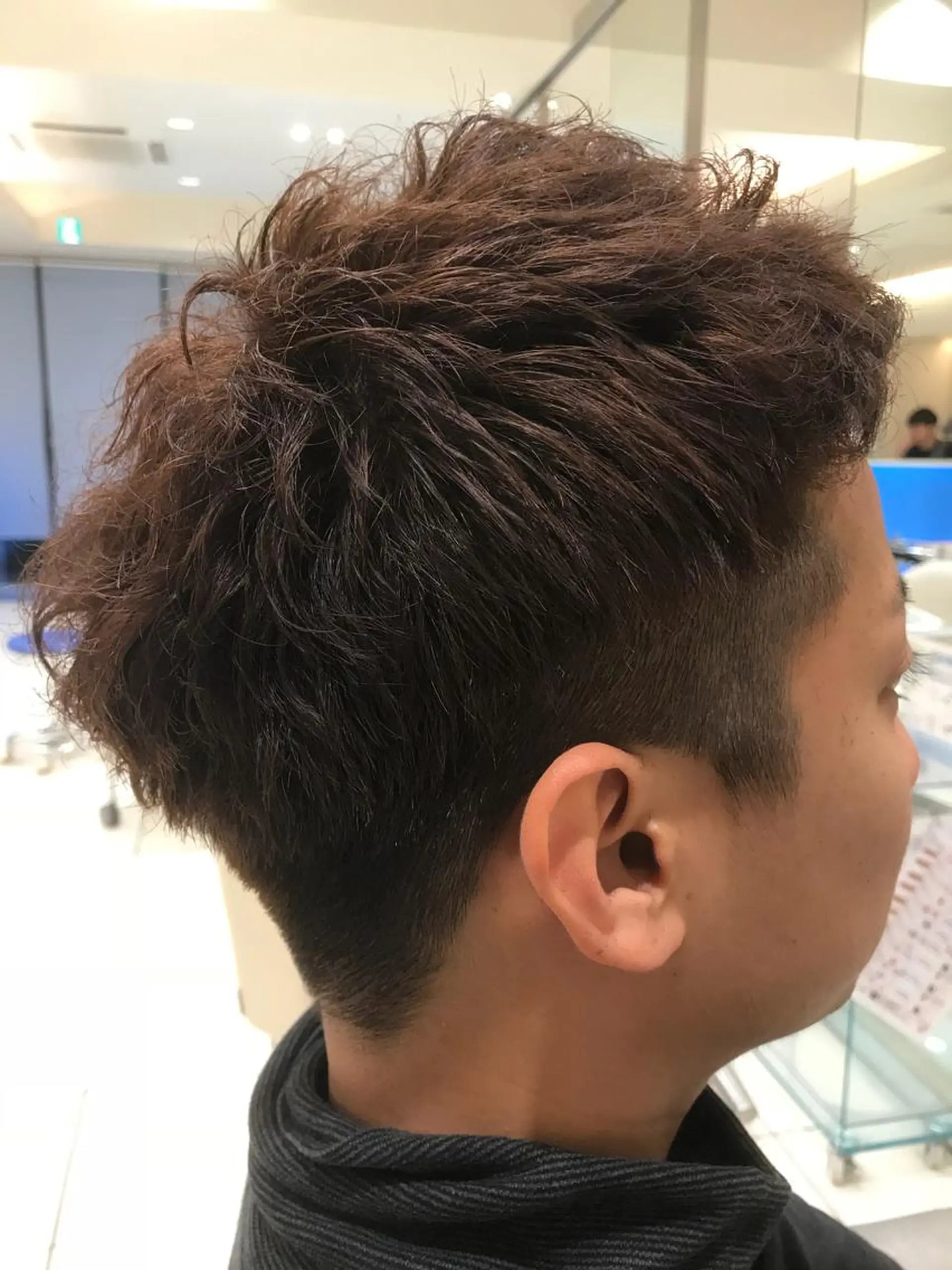 ショート カラー パーマ ヘアアレンジ メンズ キッズ ネイル マツエク・マツパ ヘアカラー トリートメント MODEK's西宮店 マネージャー神道有基のヘアスタイル