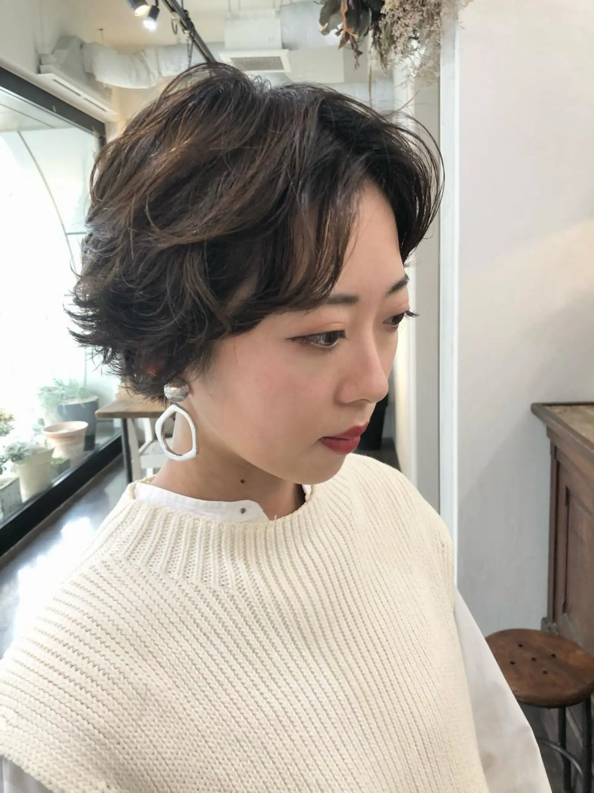 ショート パーマ ショートヘア 千葉 郁也のヘアスタイル