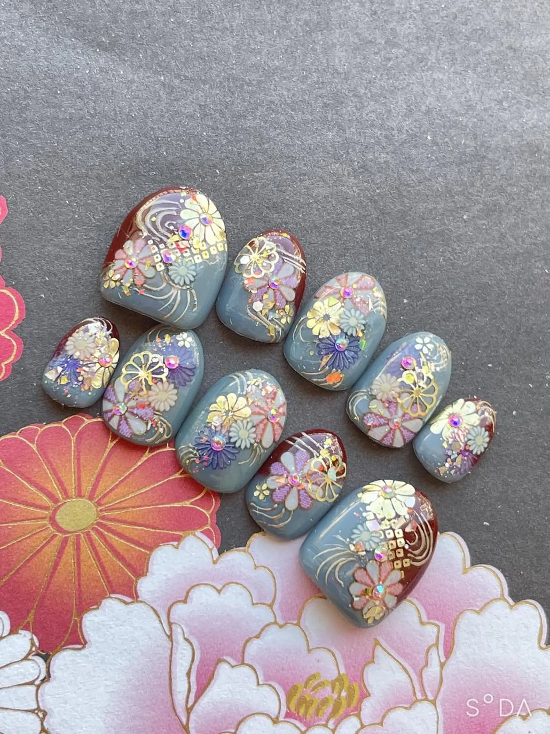 ネイル アートネイル ネイルチップ ハンドネイル Regulus 西川のネイルデザイン