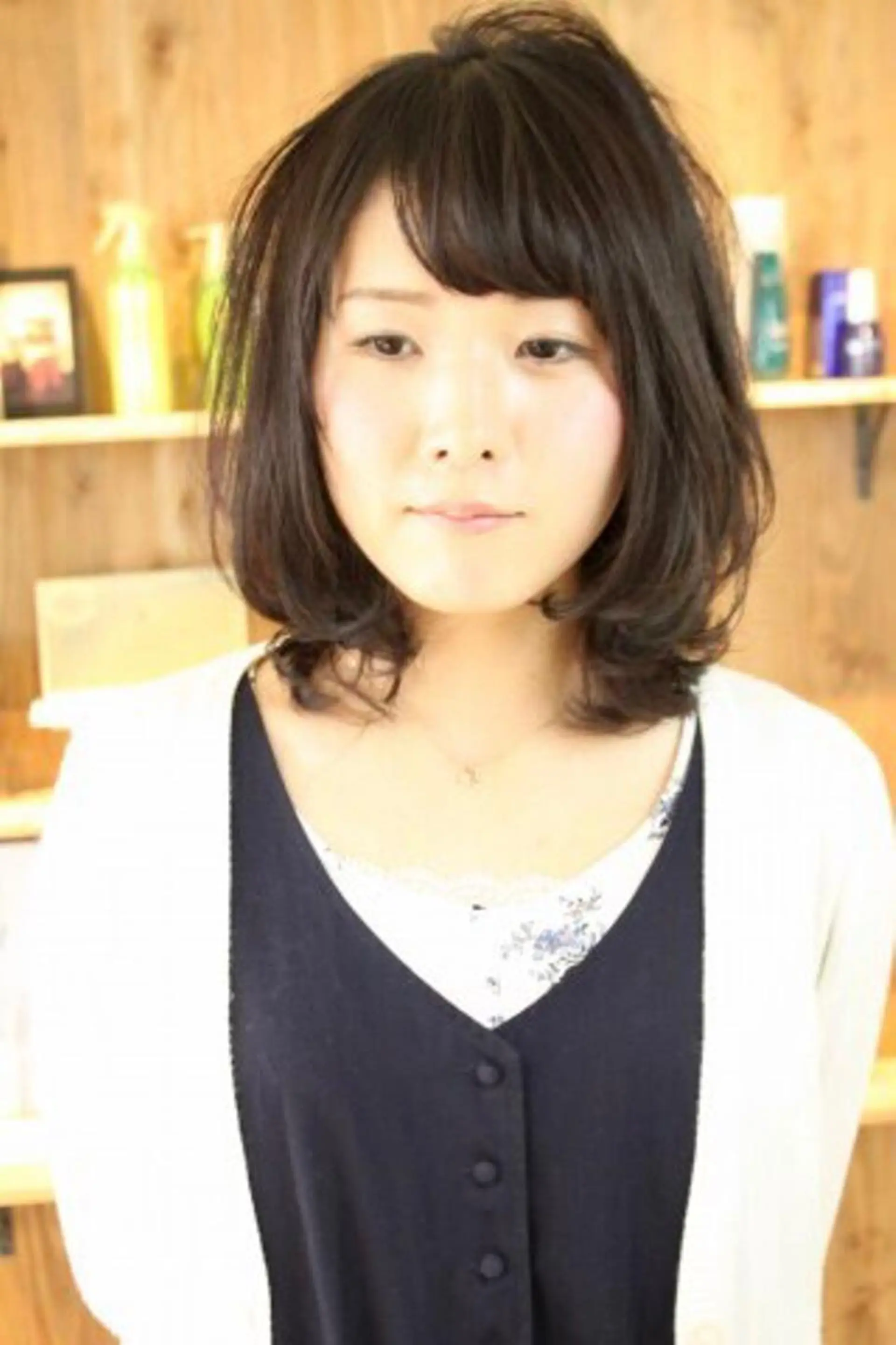 ミディアム 小林 拓也のヘアスタイル