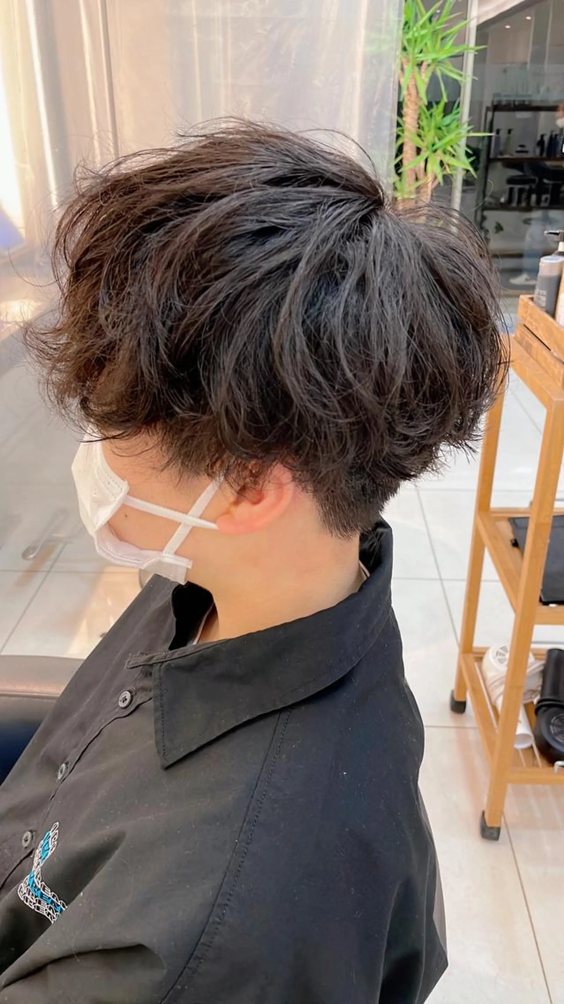 ショート パーマ メンズ メンズパーマ スパイラルパーマ 店長/ボブ/ 縮毛矯正/清水祥偉のヘアスタイル