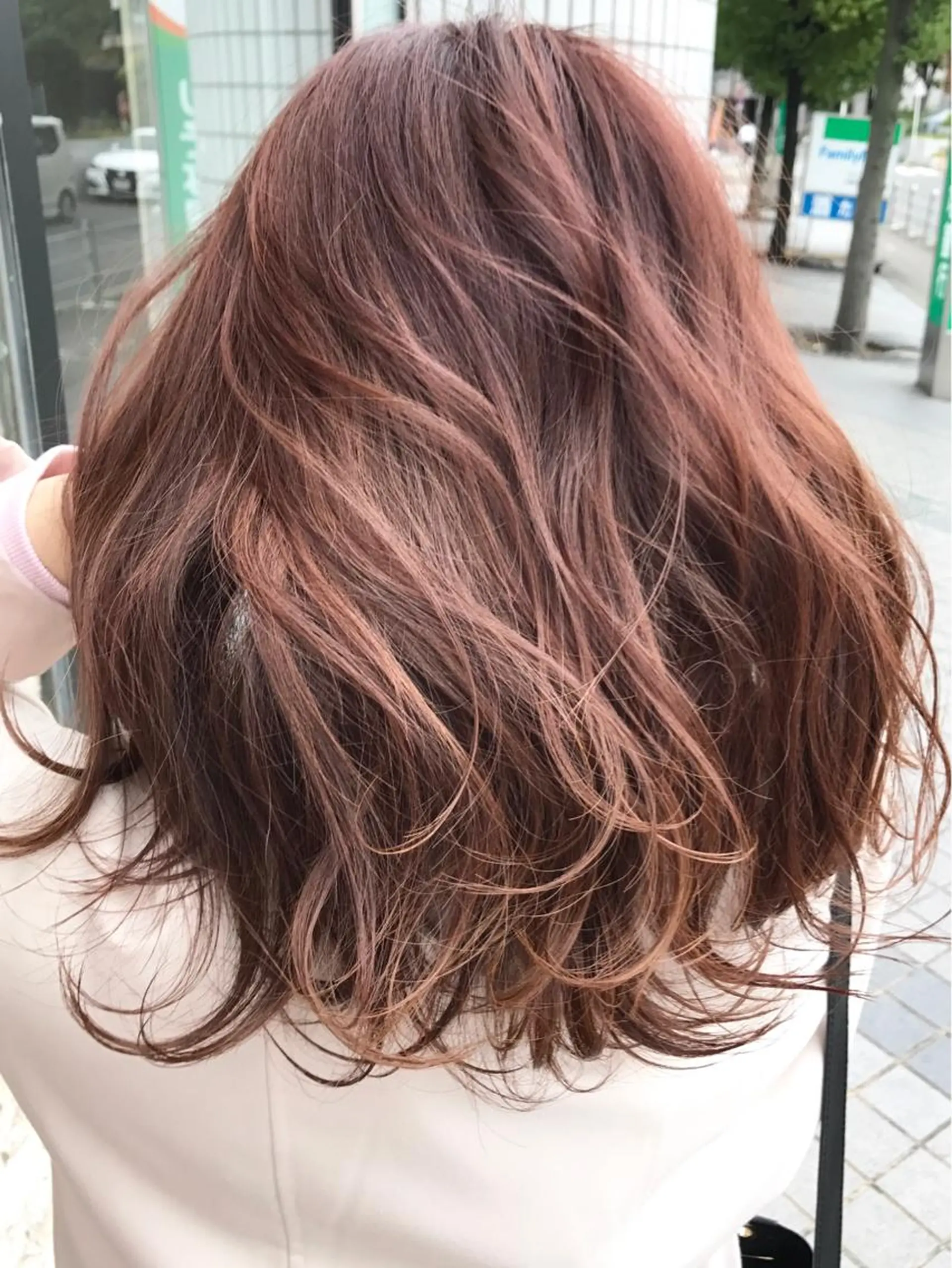 セミロング カラー パーマ ヘアアレンジ メンズ キッズ ネイル マツエク・マツパ ラベンダーカラー ピンクカラー ピンクラベンダー カラーマツエク ピンク uno pulir所属・トップスタイリスト 永尾拓也のその他イメージ