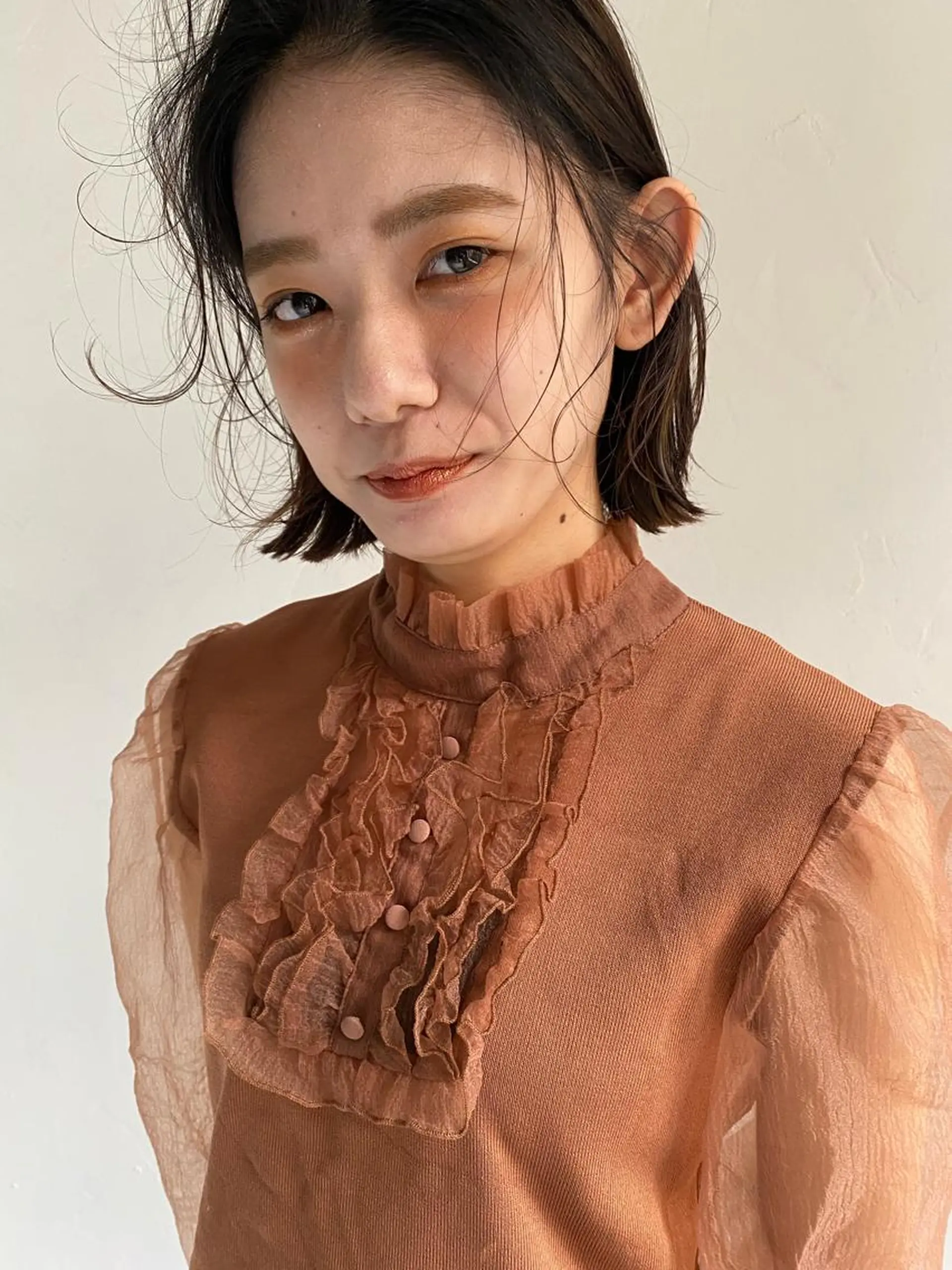 ショート カラー Pros所属・🌙nana/ボブ /酸性ストレート🌙のヘアスタイル