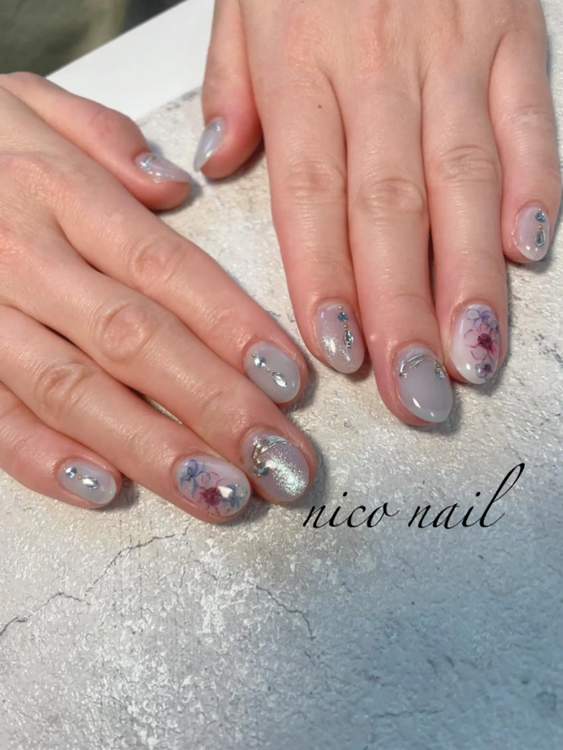 ネイル 香芝市ネイルサロン nico nailのネイルデザイン