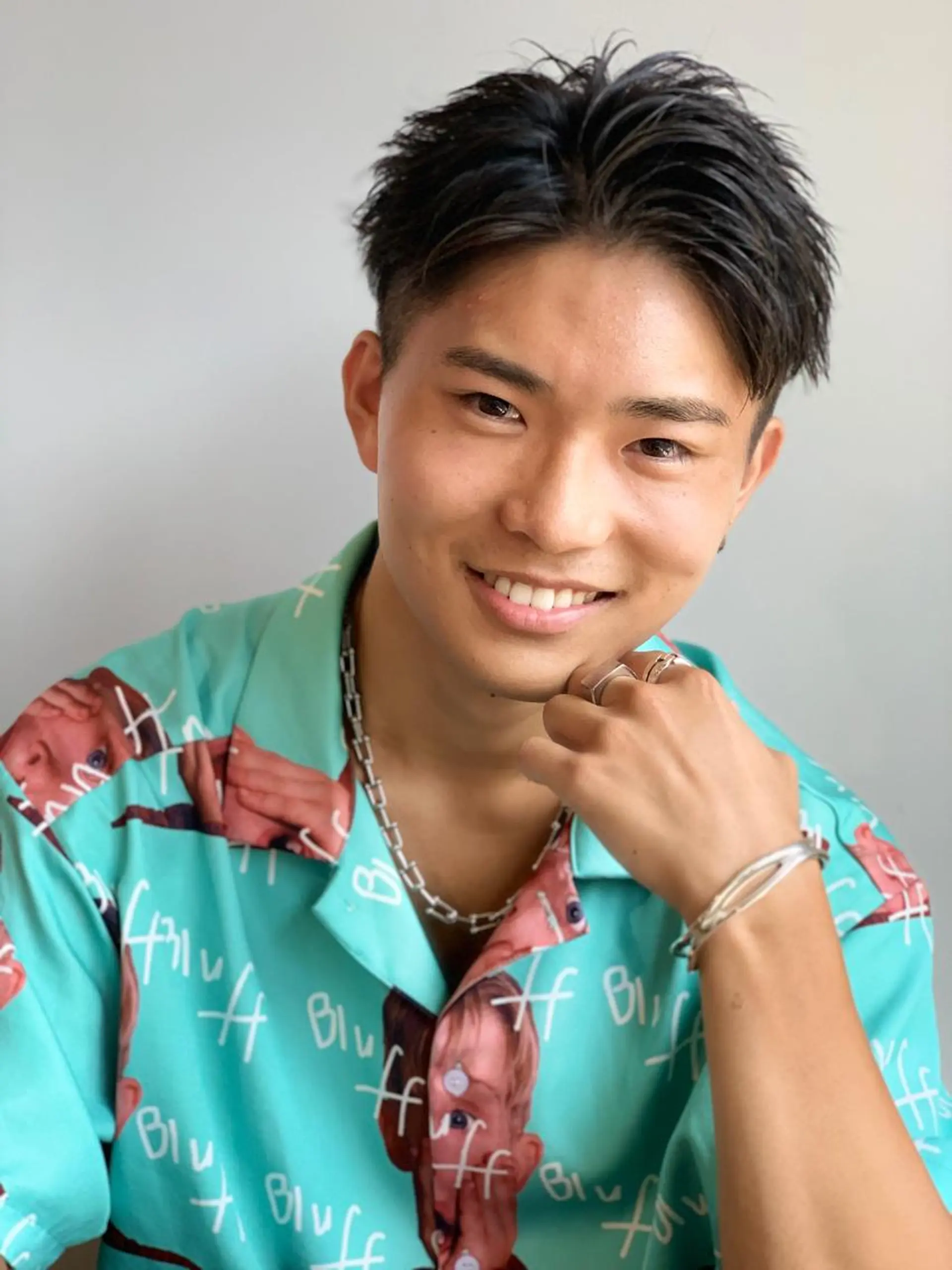 ショート カラー パーマ メンズ カット パーマ トリートメント 🔹YUTA🔹 メンズパーマのヘアスタイル