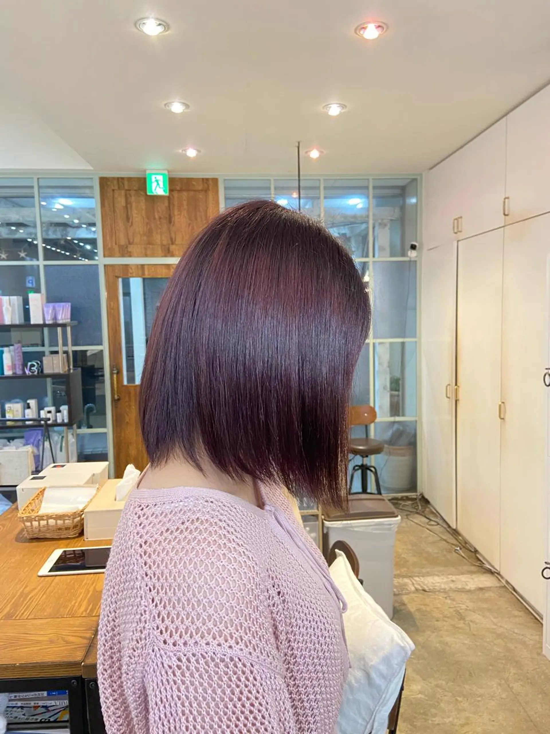 ミディアム ヘアカラー miku 🫧のヘアスタイル